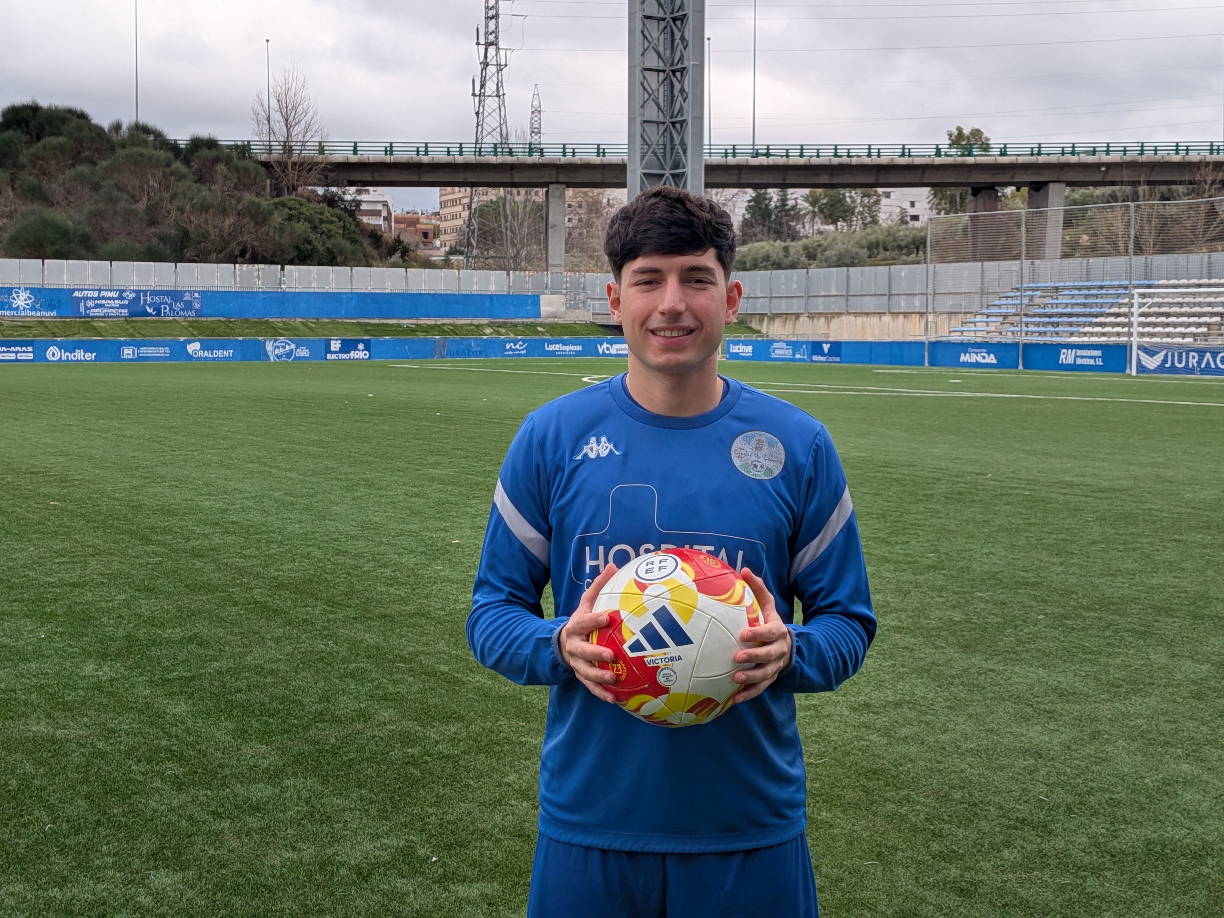 Mario Linares durante la entrevista