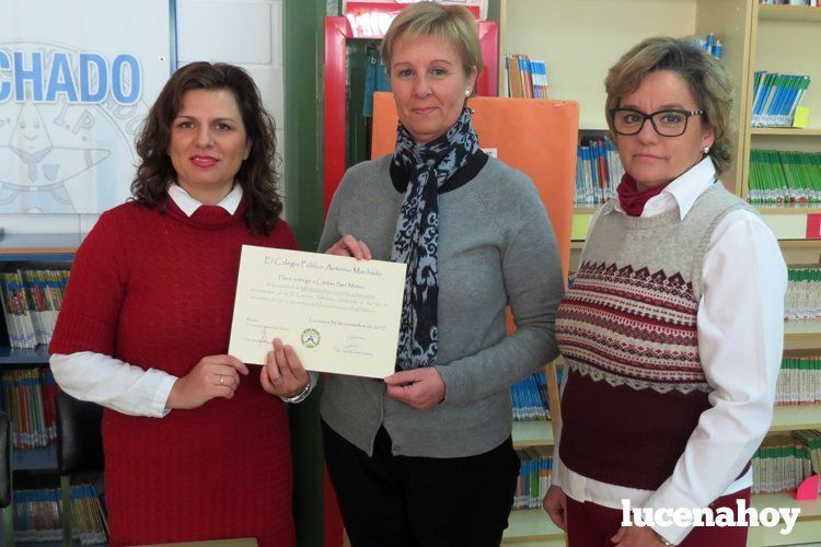  Sara Lucena, Araceli Moreno y Araceli Mesa Sabariego. 