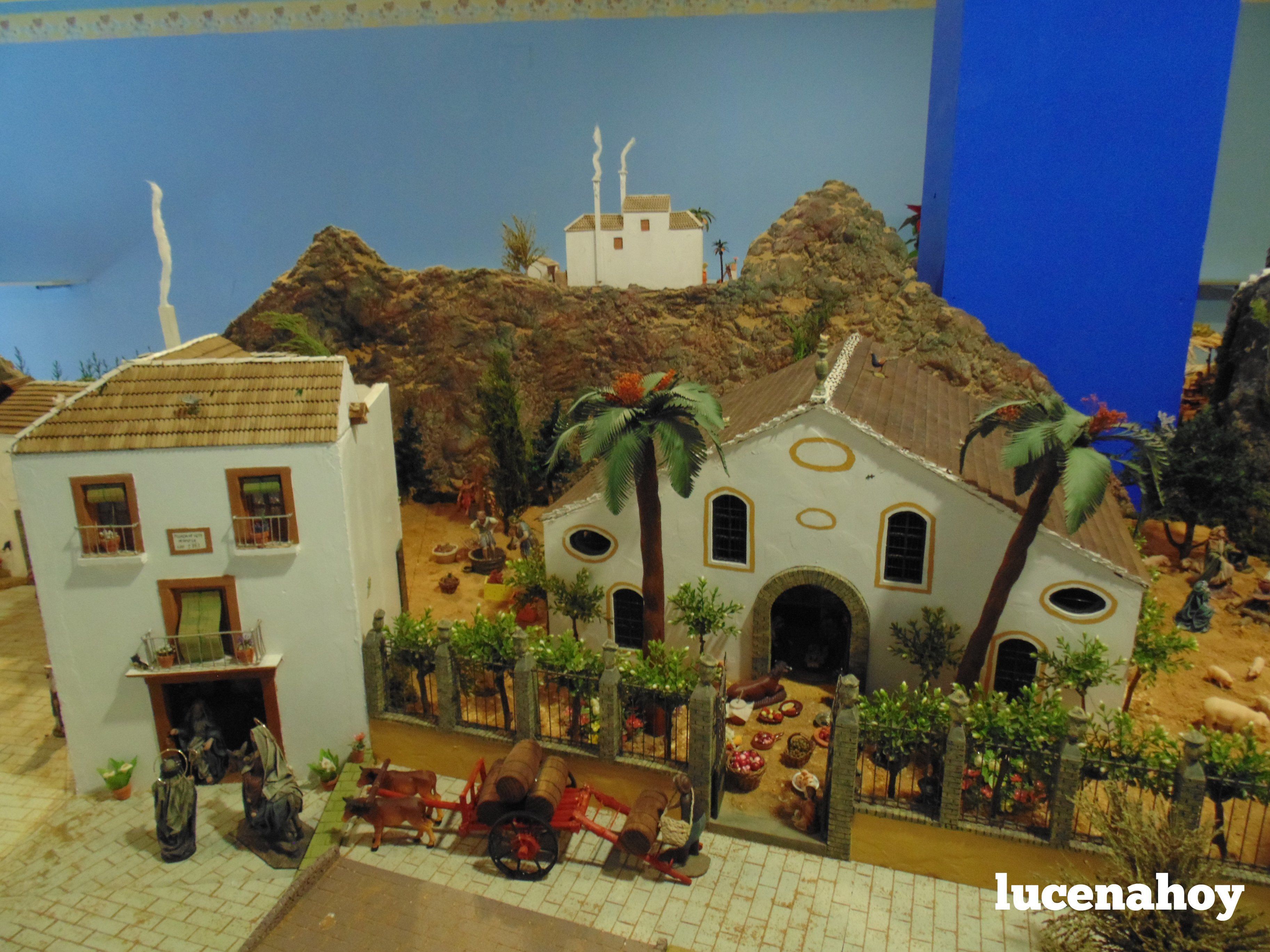 Galería: El 'belén de mi pueblo', un hermoso recorrido navideño con los principales monumentos locales como escenario