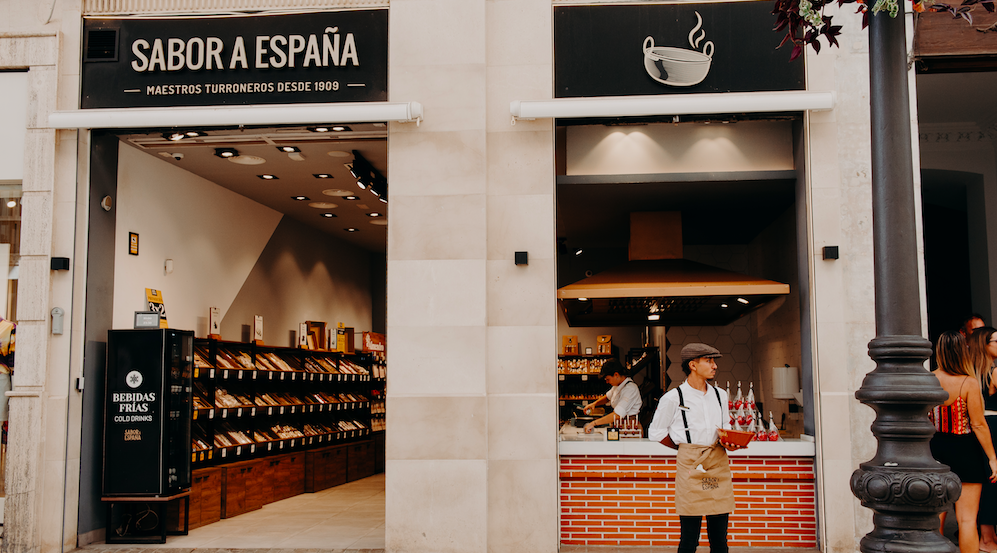Uno de los establecimientos de la firma lucentina "Sabor a España"