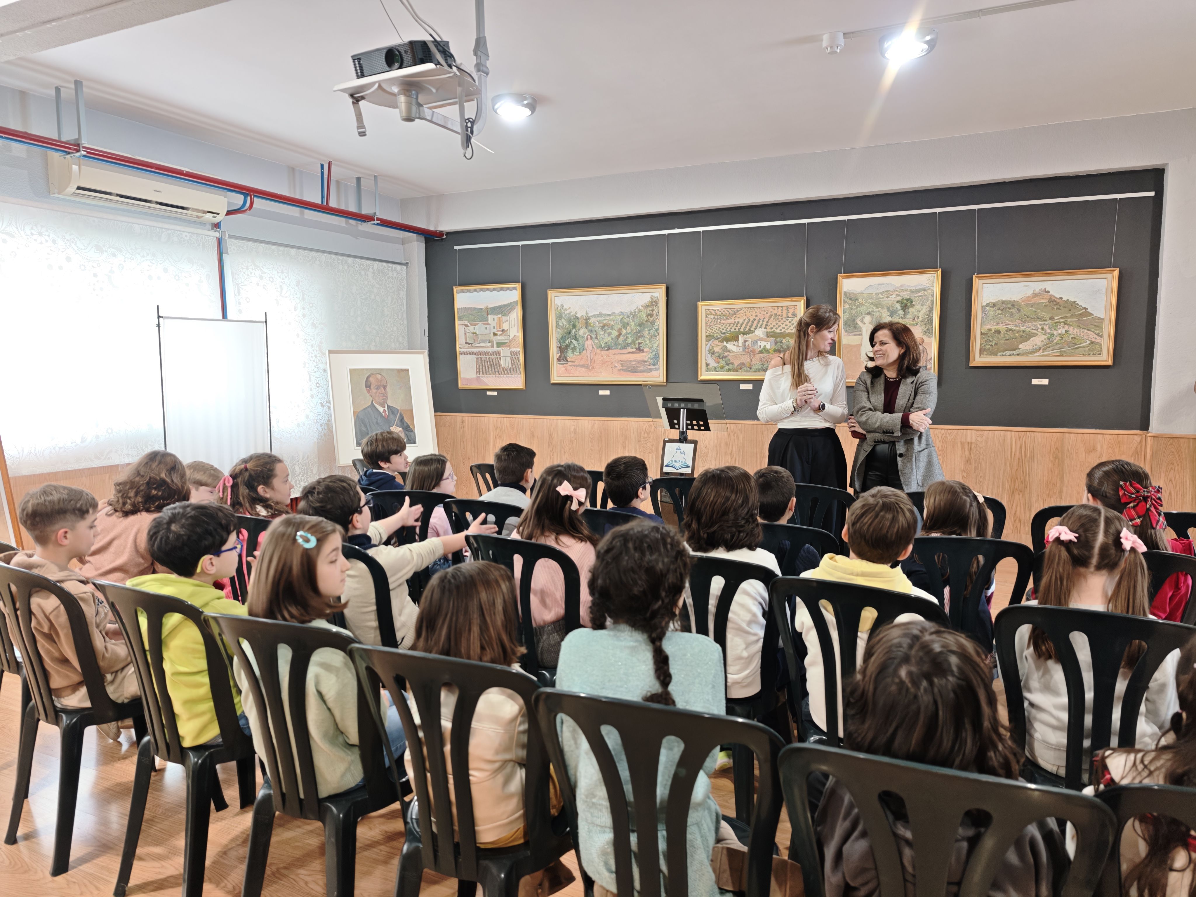 Inauguración espacio expositivo CEIP Virgen de Araceli