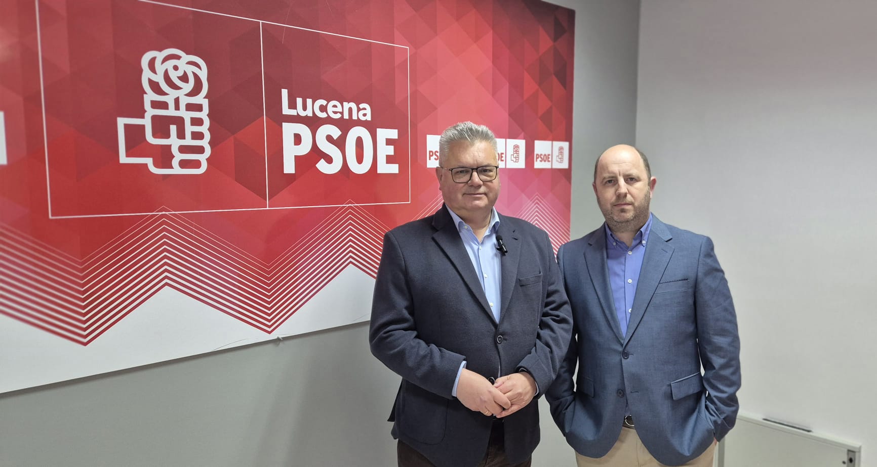 Esteban Morales y Jacob Lorenzo durante la rueda de prensa