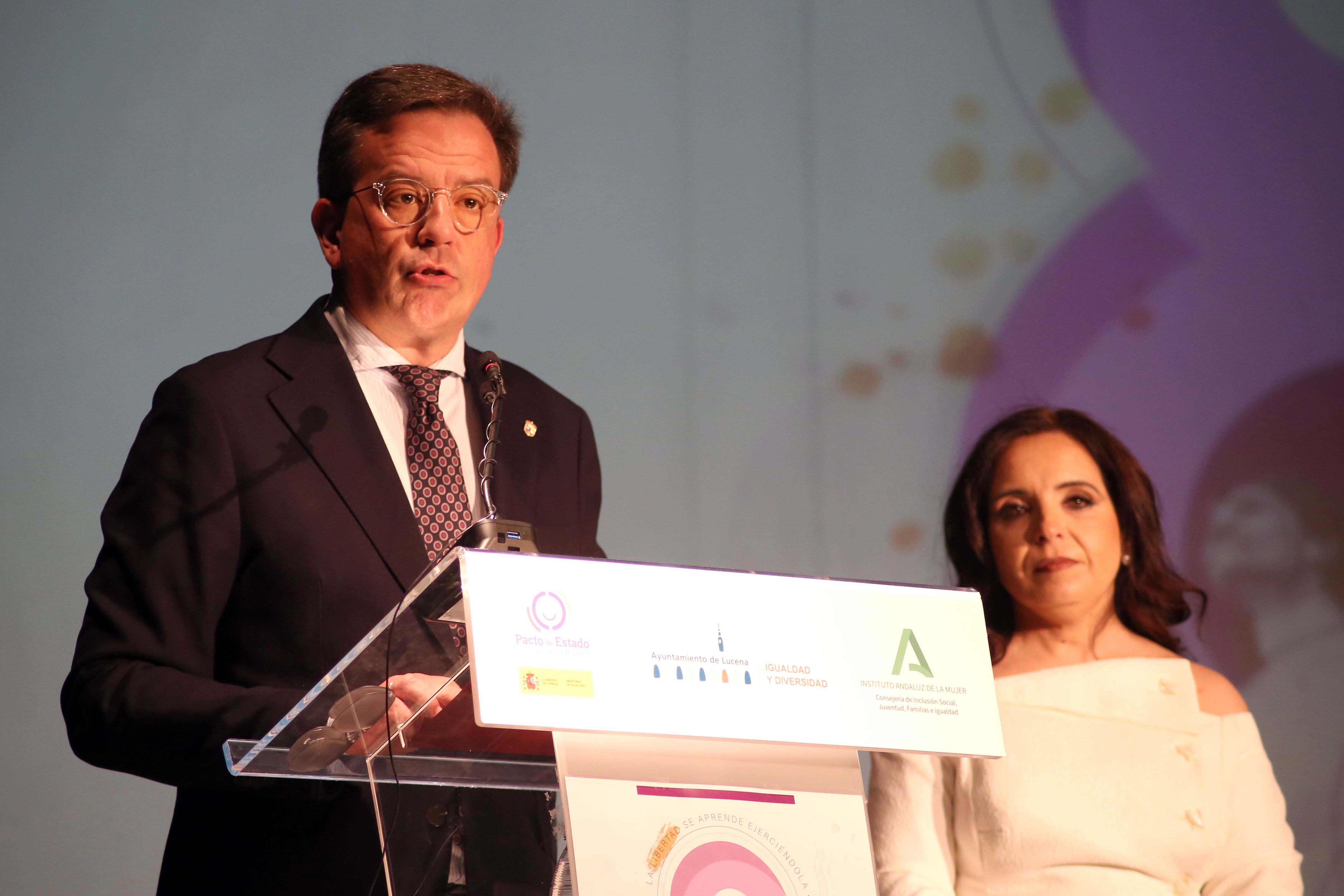 Acto institucional con motivo del Día Internacional de la Mujer