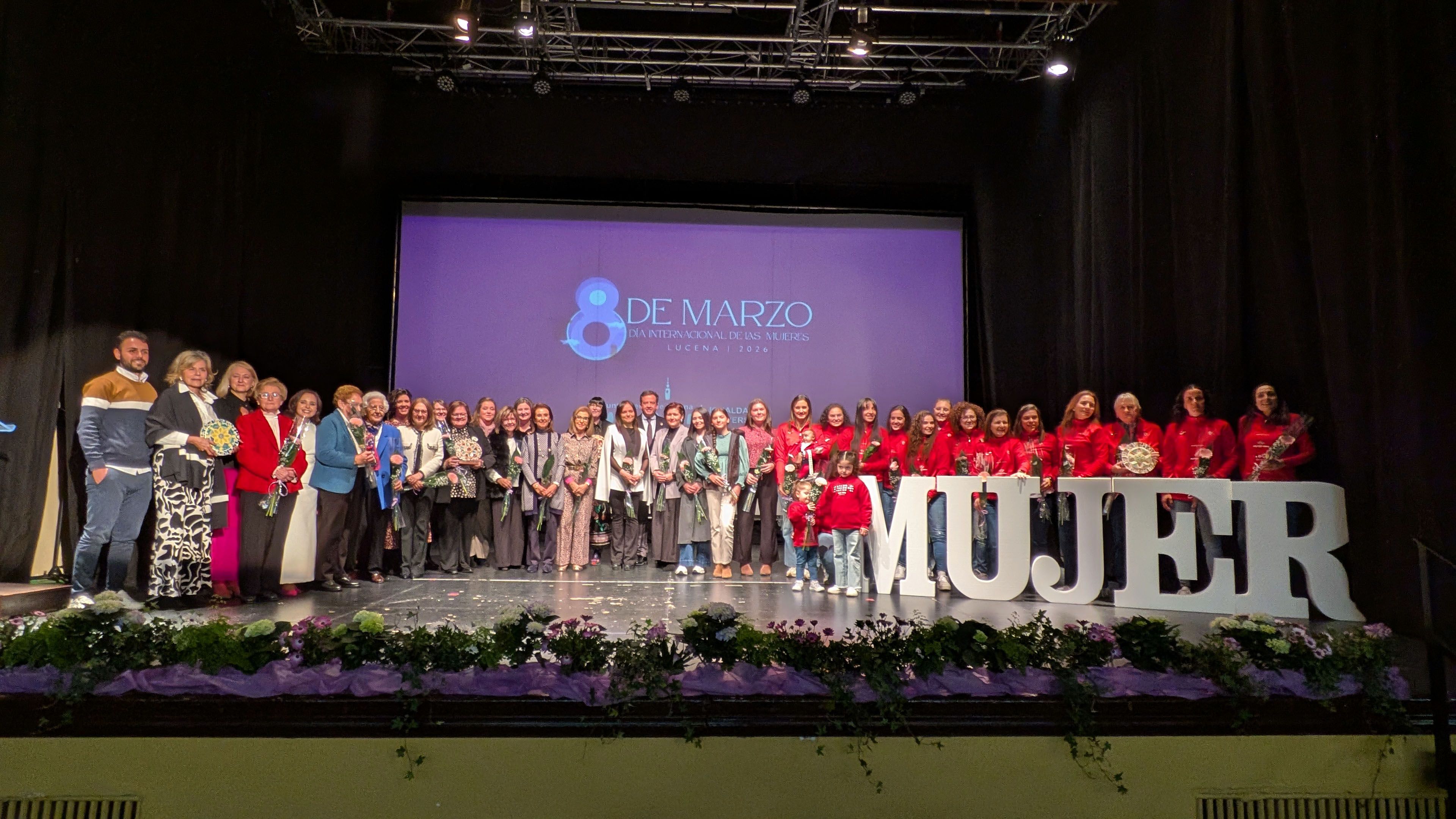 Acto institucional con motivo del Día Internacional de la Mujer