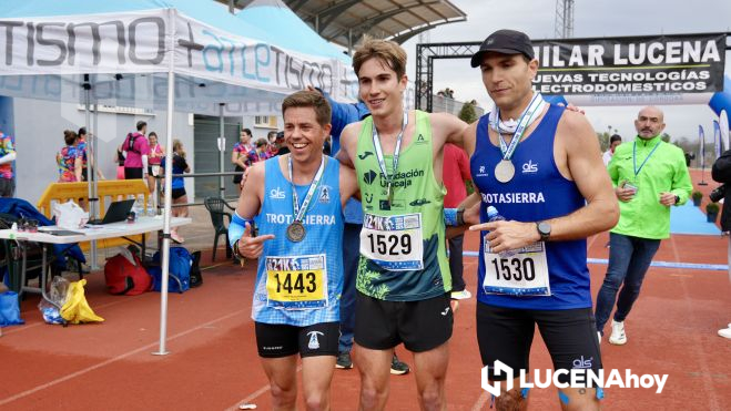 Podio masculino Media Maratón Podio masculino Media Maratón