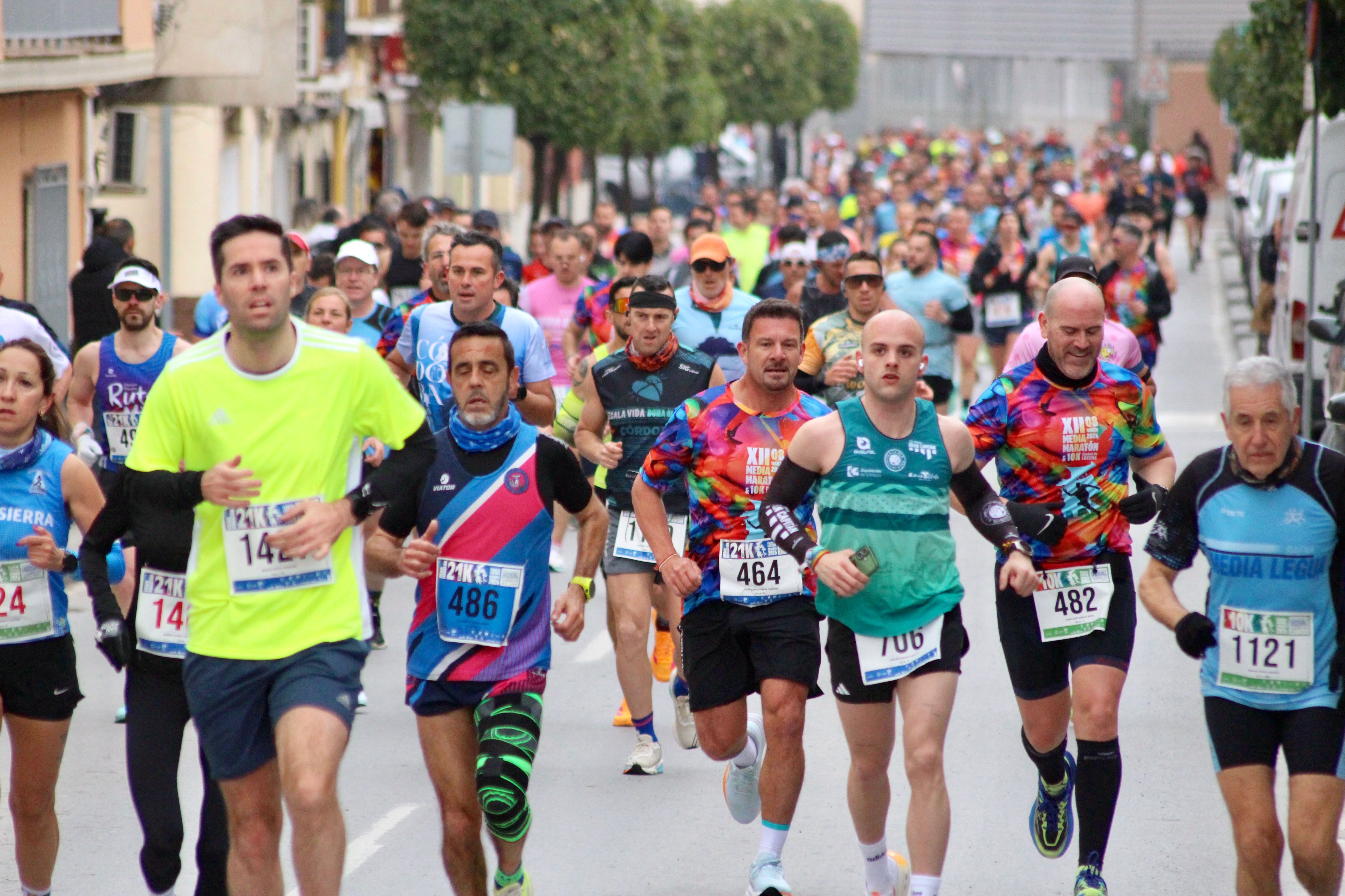 XII Media Maratón de Lucena y 10K