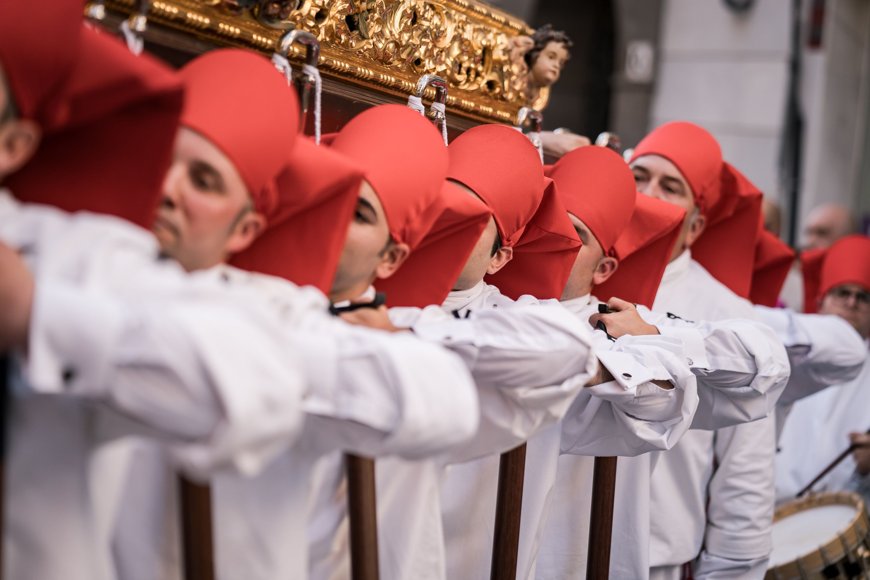 Una estampa de santería. 