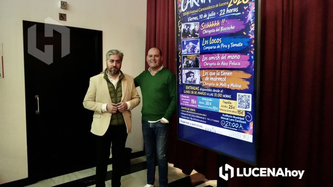Un momento de la presentación del cartel de Carnavaluc 2026