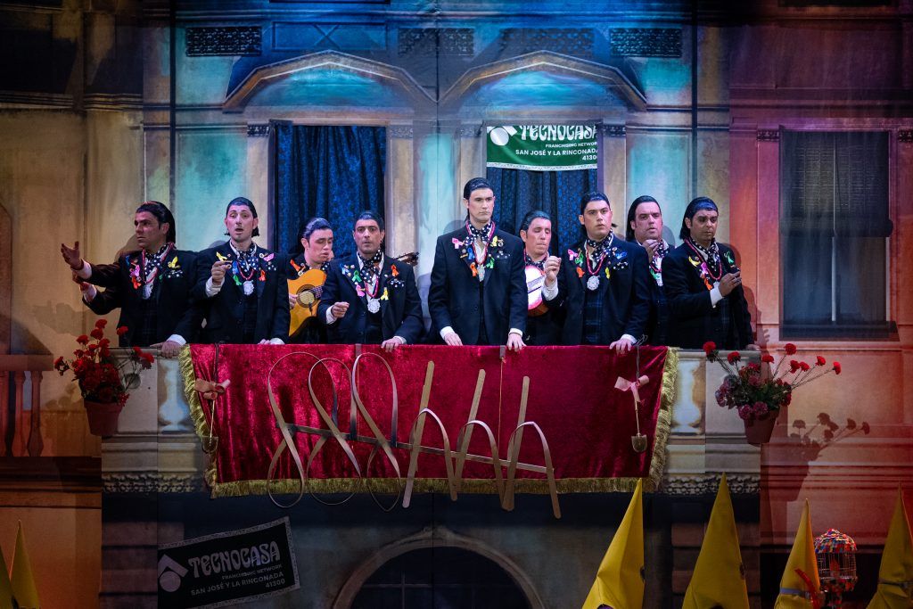 La chirigota "Ssshhhhh". Foto: Gabinete de Prensa Ayuntamiento de Cádiz. Reyna