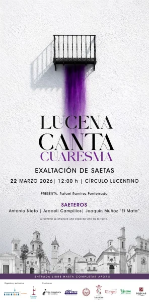 exhaltacion de la saeta lucena 2026 cartel 296x600 exhaltacion de la saeta lucena 2026 cartel 296x600
