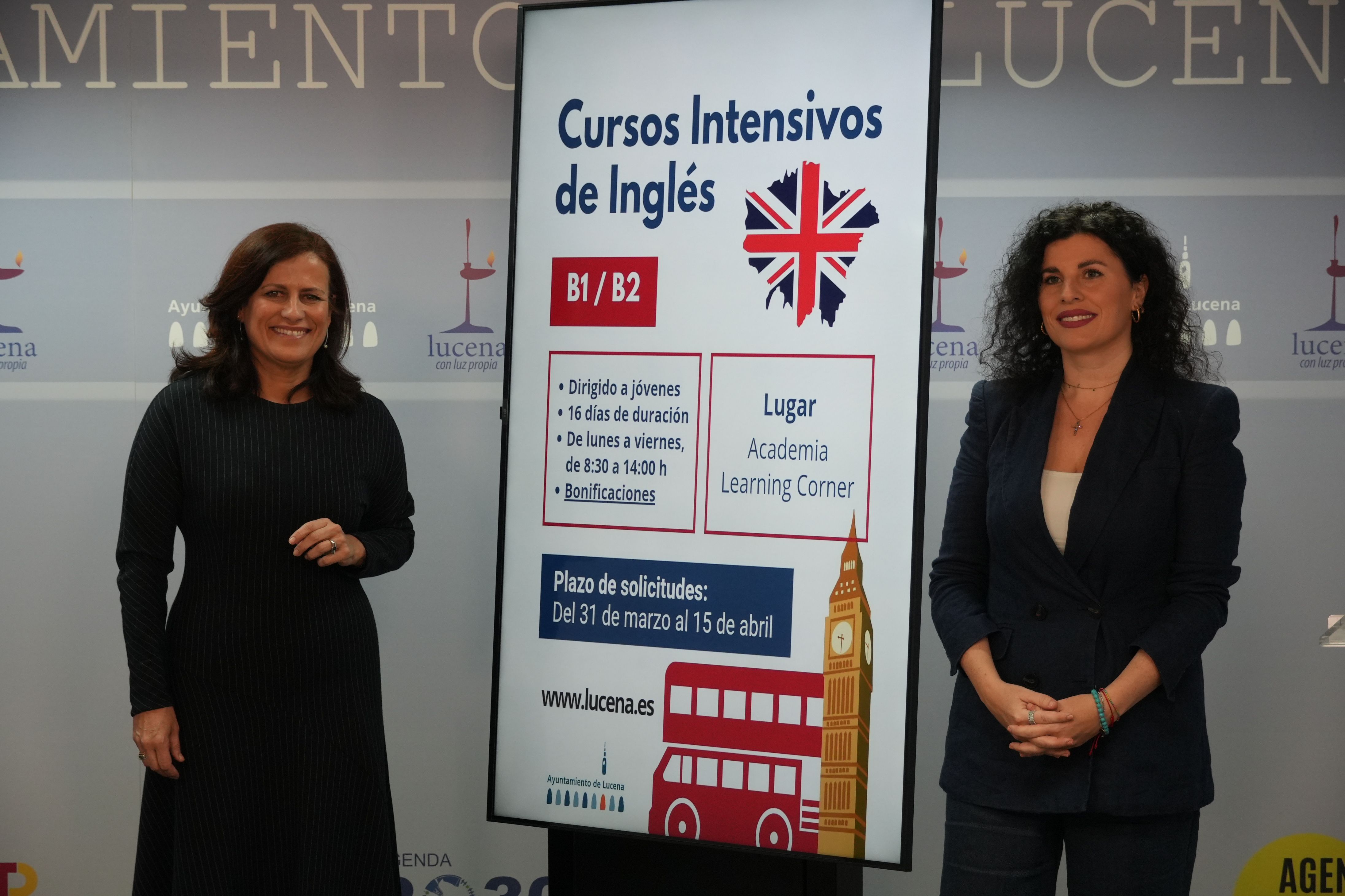 Miriam Ortiz y Araceli Pineda durante la rueda de prensa Miriam Ortiz y Araceli Pineda durante la rueda de prensa