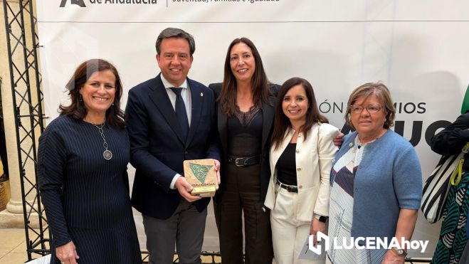 El Ayuntamiento de Lucena recibe el Premio Provincial Andalucía + Social