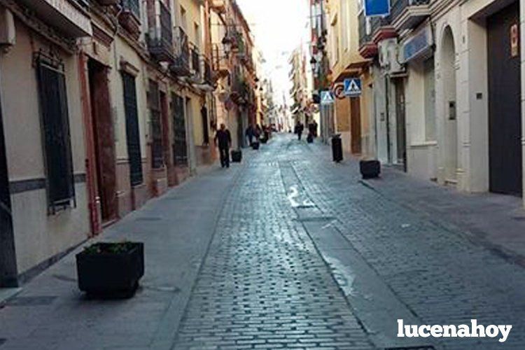  Imagen de la calle Cabrillana remitida a nuestra redacción por un lector.  