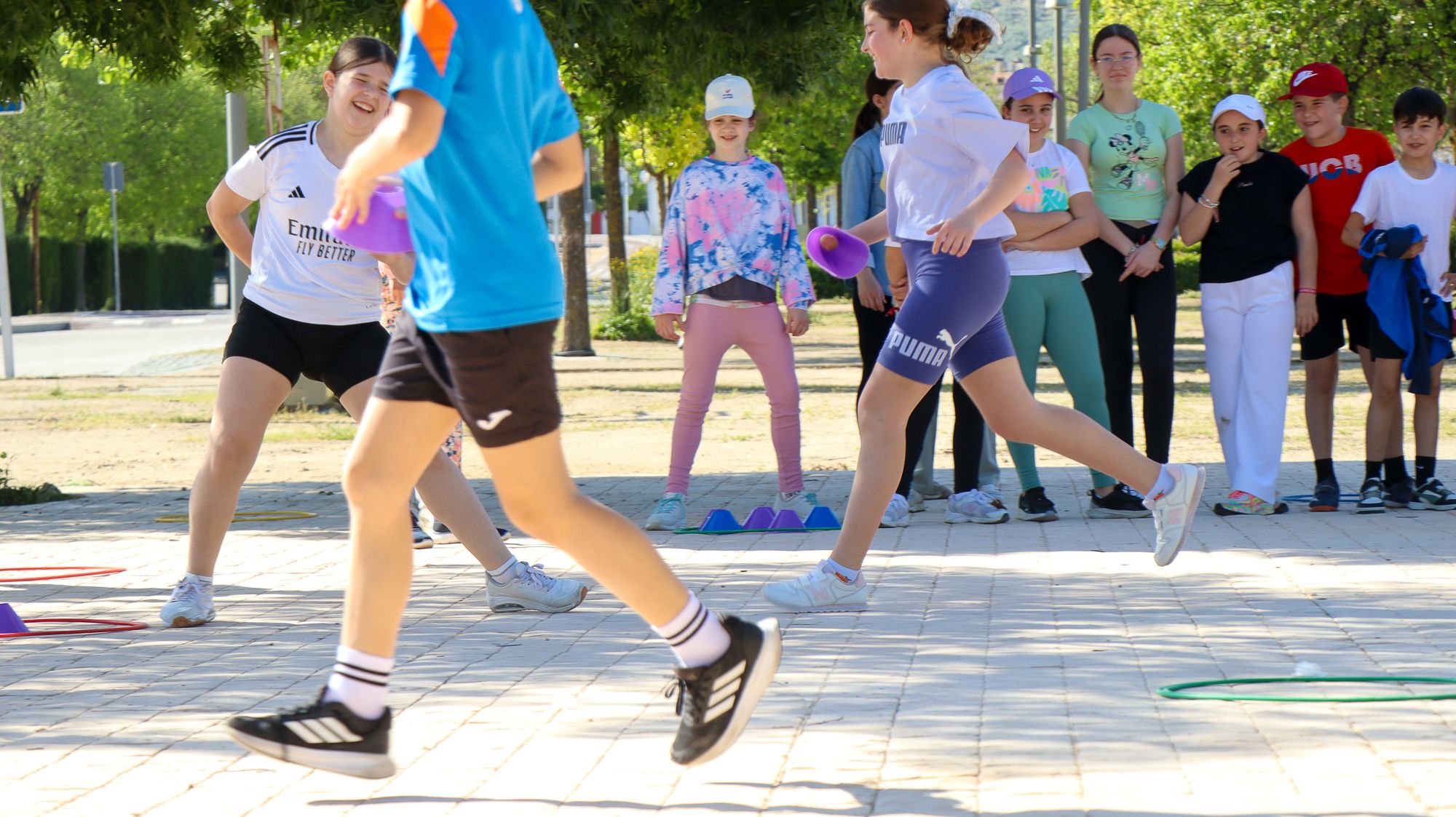 Día Educación Física en la Calle 10