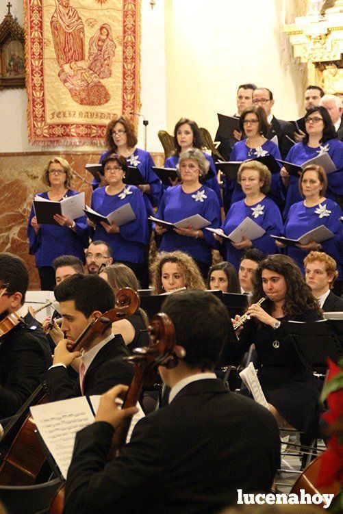 Foto Galería: Magistral concierto de Navidad de la Orquesta Sinfónica del Conservatorio, la Coral Lucentina y la Escolanía de la EMMD