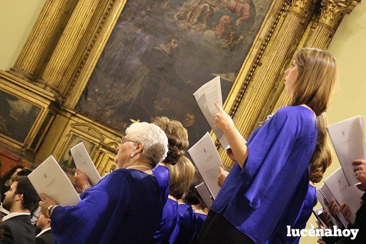 Foto Galería: Magistral concierto de Navidad de la Orquesta Sinfónica del Conservatorio, la Coral Lucentina y la Escolanía de la EMMD