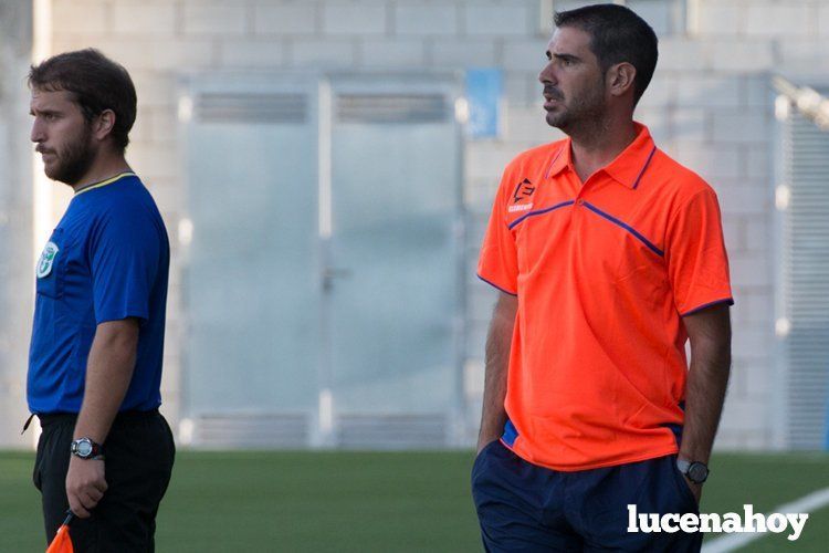  Antonio Sarmiento, exentrenador del Ciudad de Lucena, y actual futbolista del Pozoblanco. ARCHIVO/SERGIO RODRÍGUEZ 