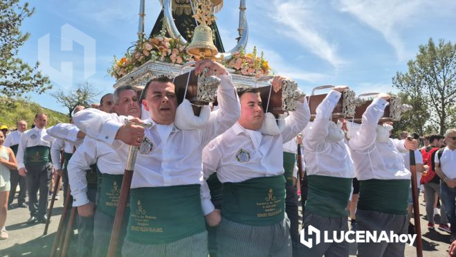 La cuadrilla de santeros que manda Bernardo Roldán es la encargada de traer a la Patrona de Lucena La cuadrilla de santeros que manda Bernardo Roldán es la encargada de traer a la Patrona de Lucena