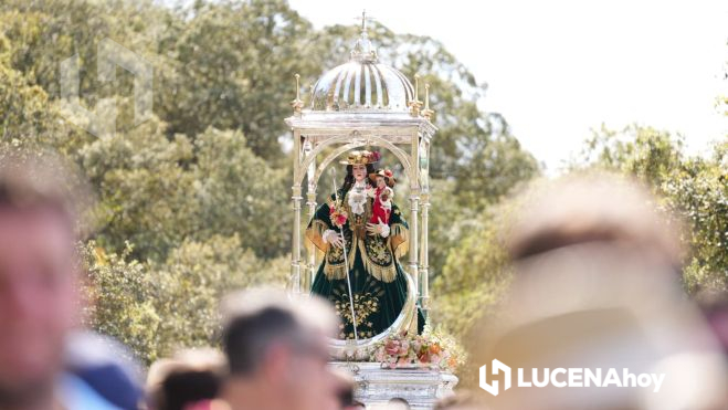 La Virgen de Araceli camino de Lucena La Virgen de Araceli camino de Lucena