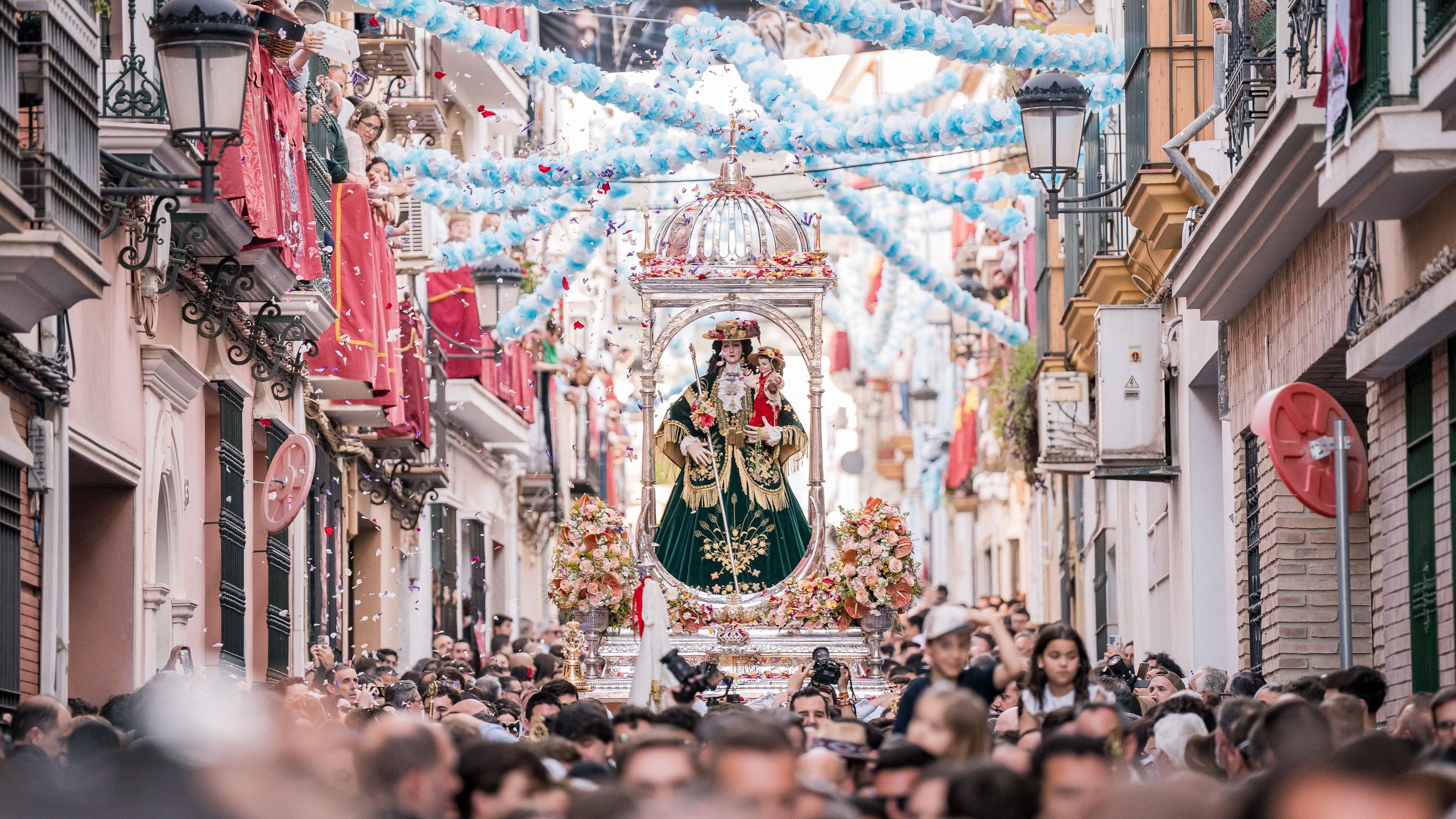 Romería de Bajada 2026. La calle Maquedano
