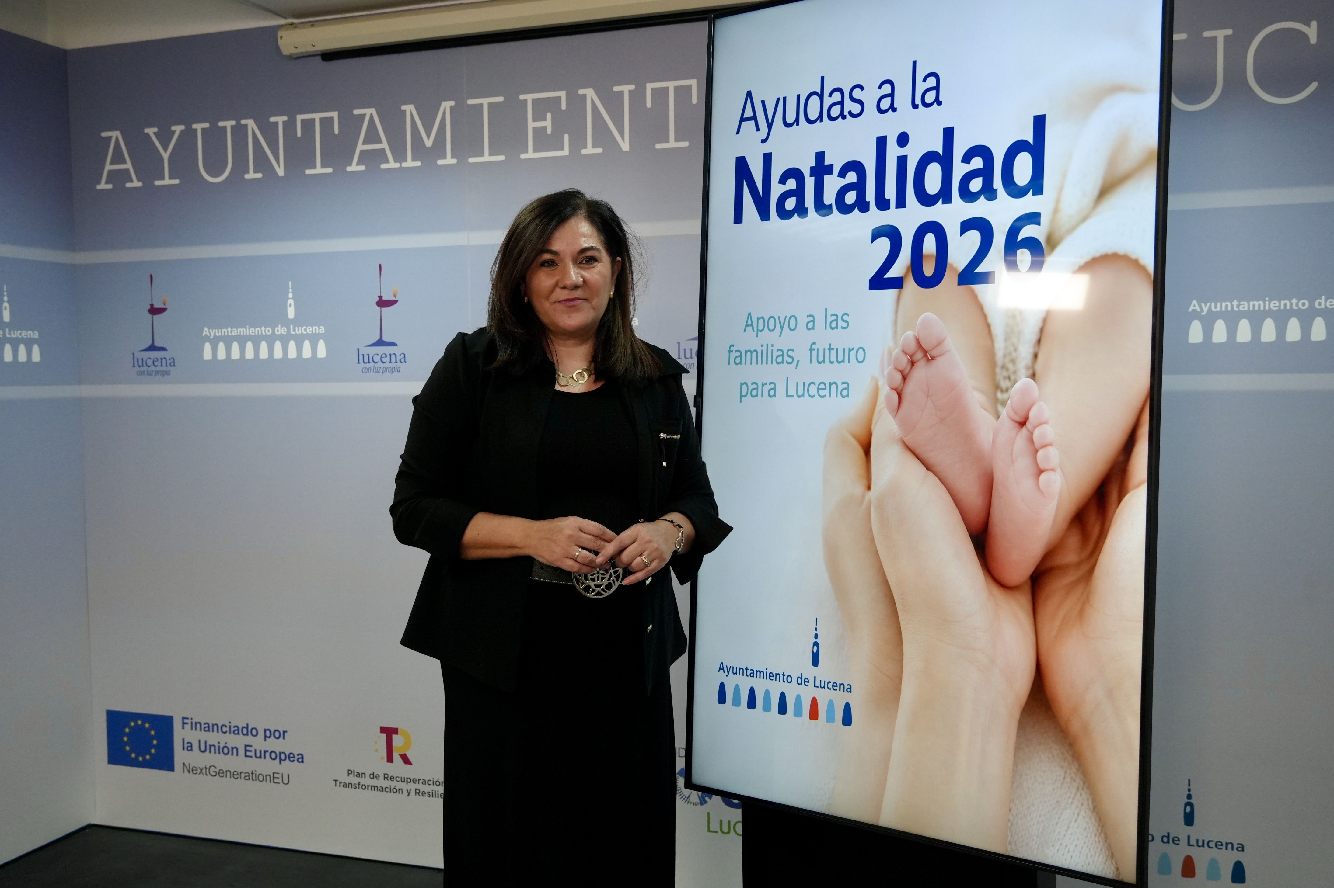 María de la O Redondo ha presentado el programa de Ayudas a la Natalidad