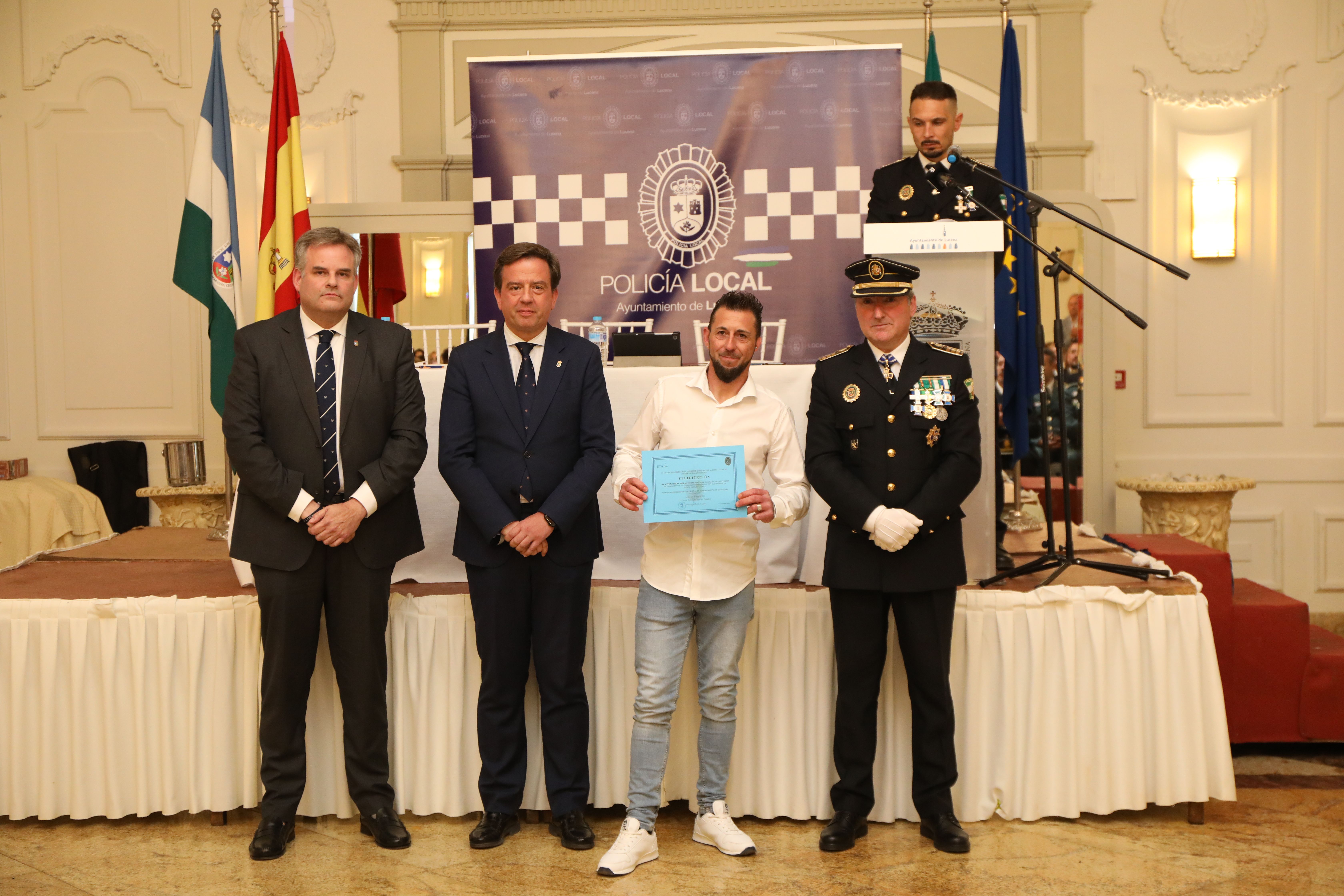 Actos día de San Jorge. Patrón de la Policía Local