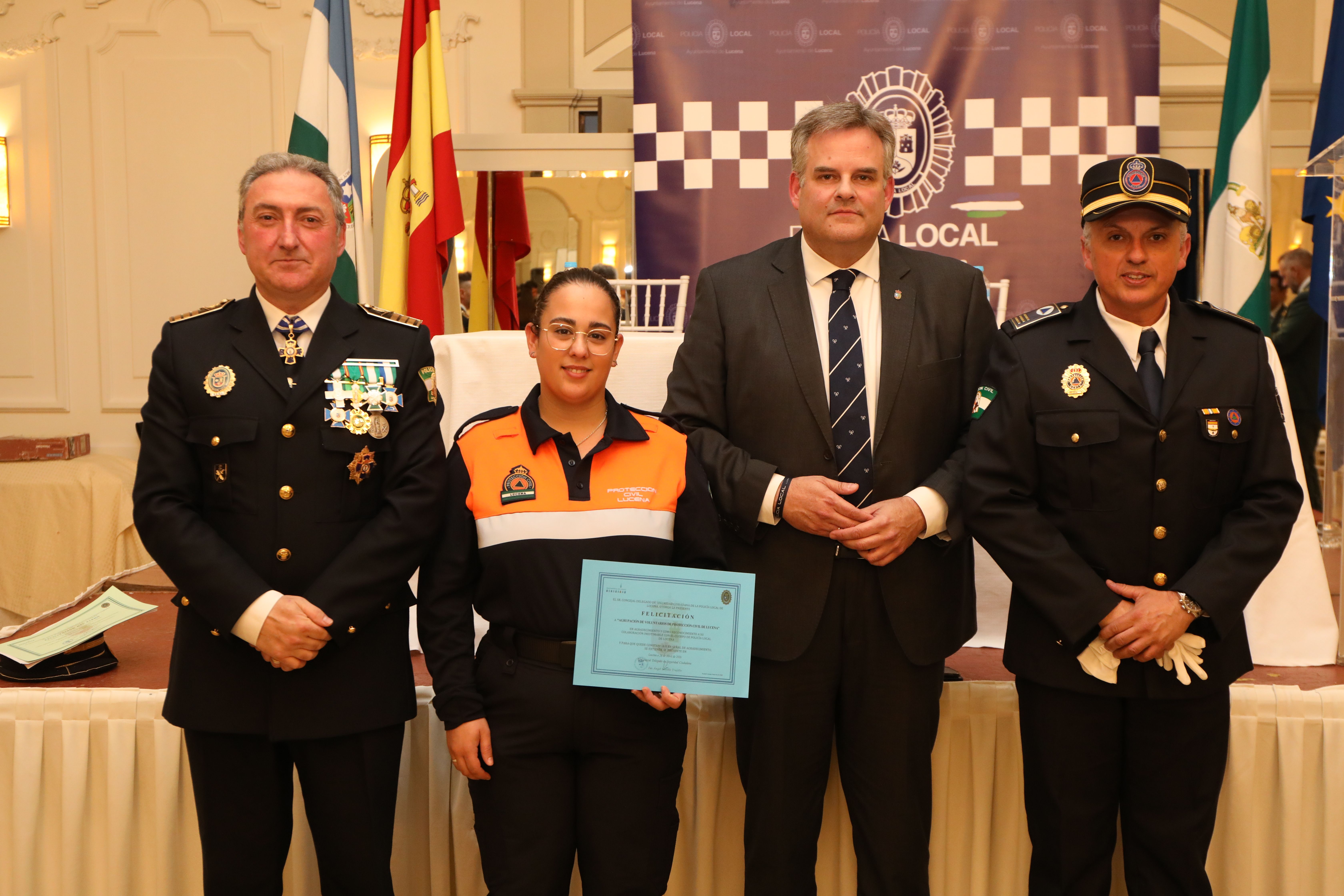 Actos día de San Jorge. Patrón de la Policía Local