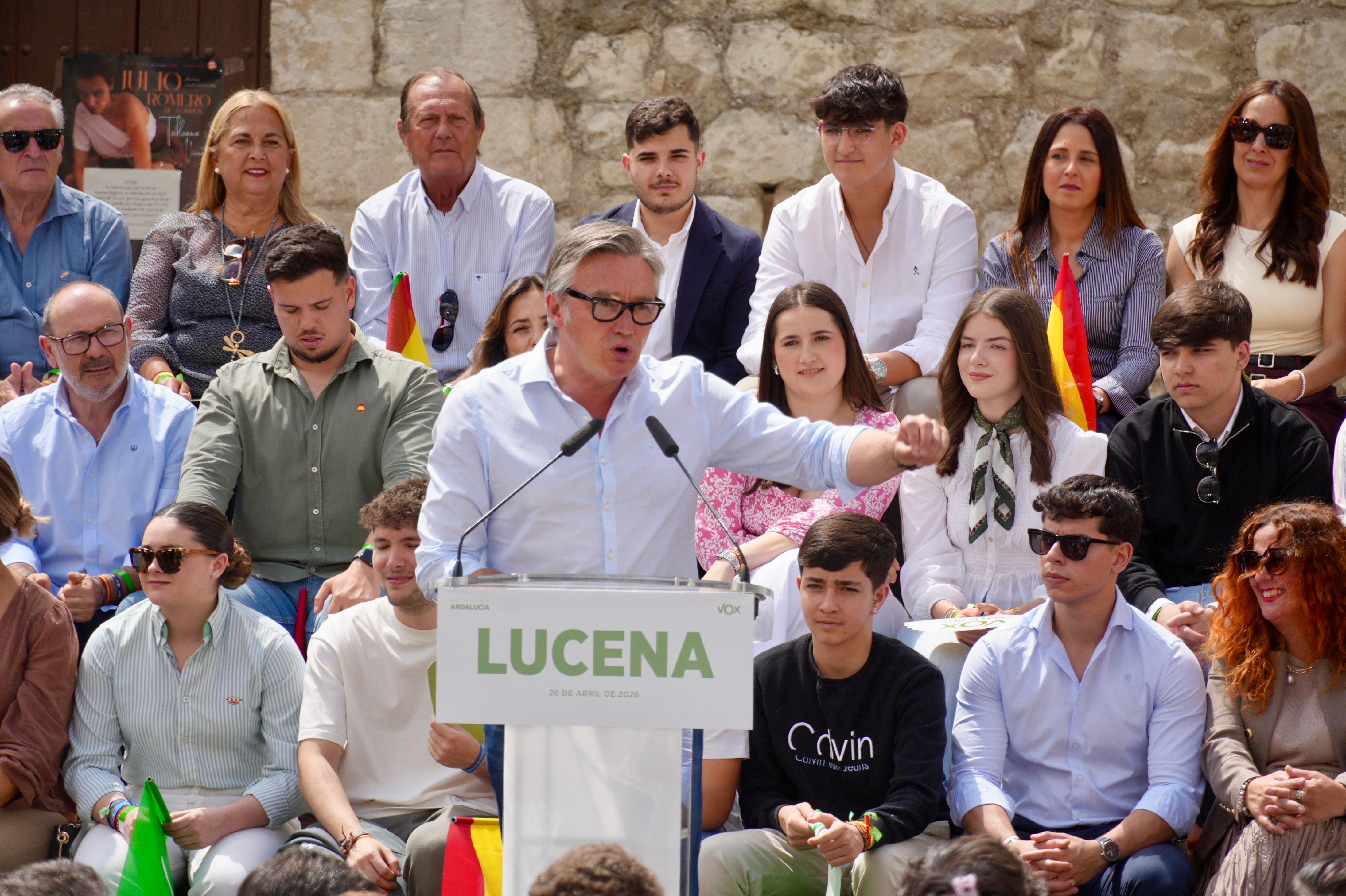 Acto Público Abascal en Lucena