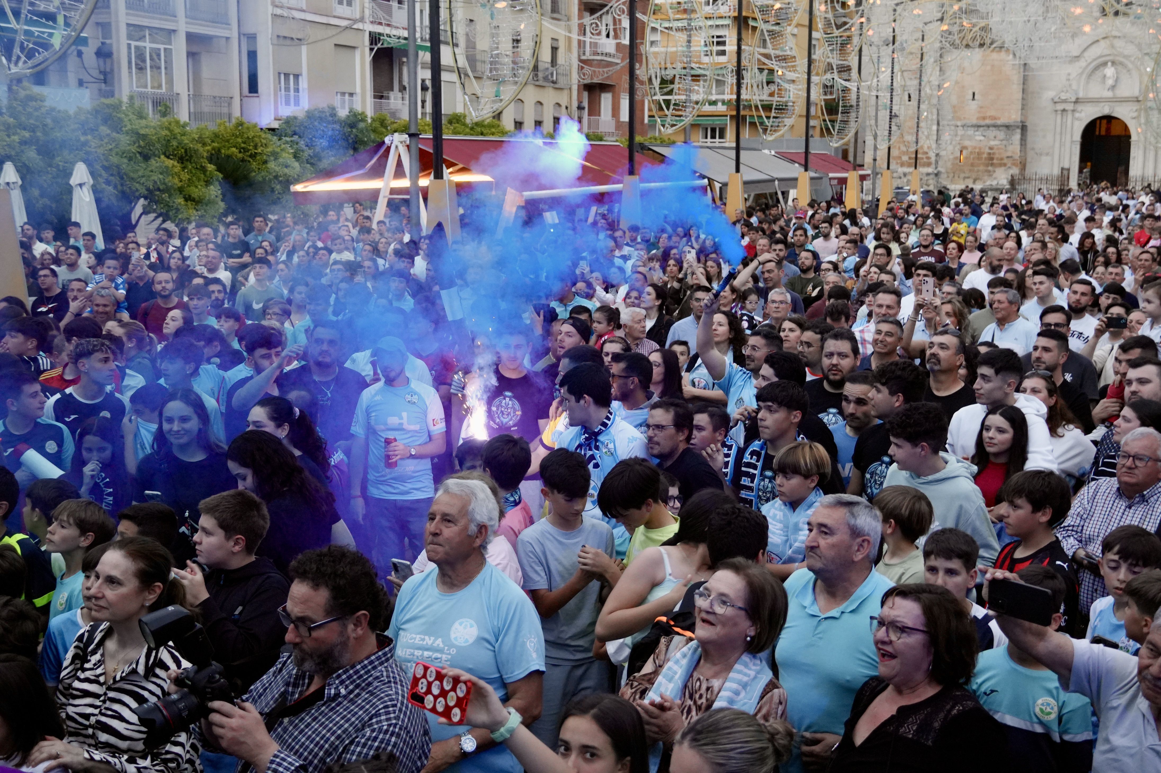 El Ciudad de Lucena celebra el ascenso a 2ª RFEF