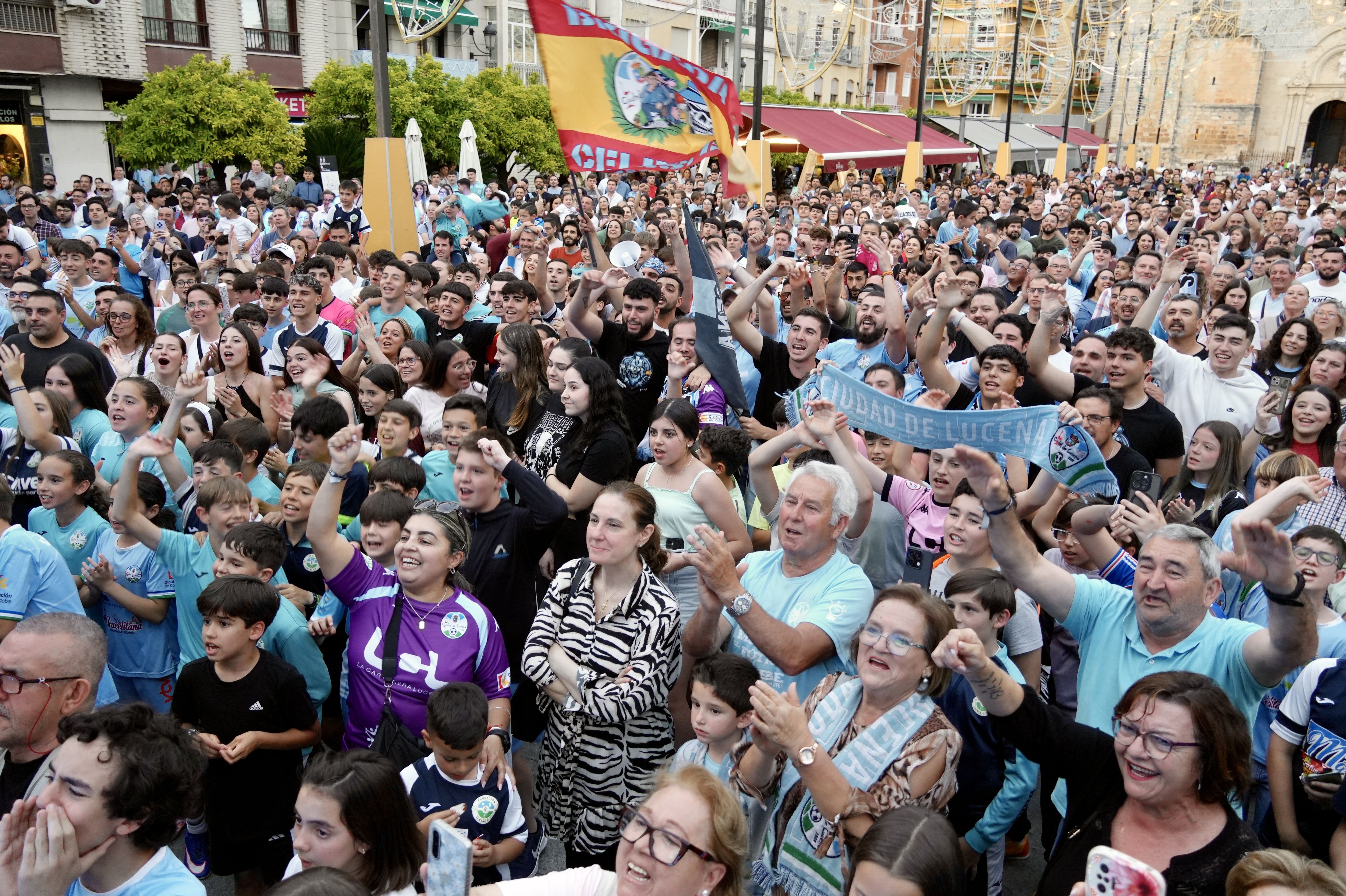 El Ciudad de Lucena celebra el ascenso a 2ª RFEF