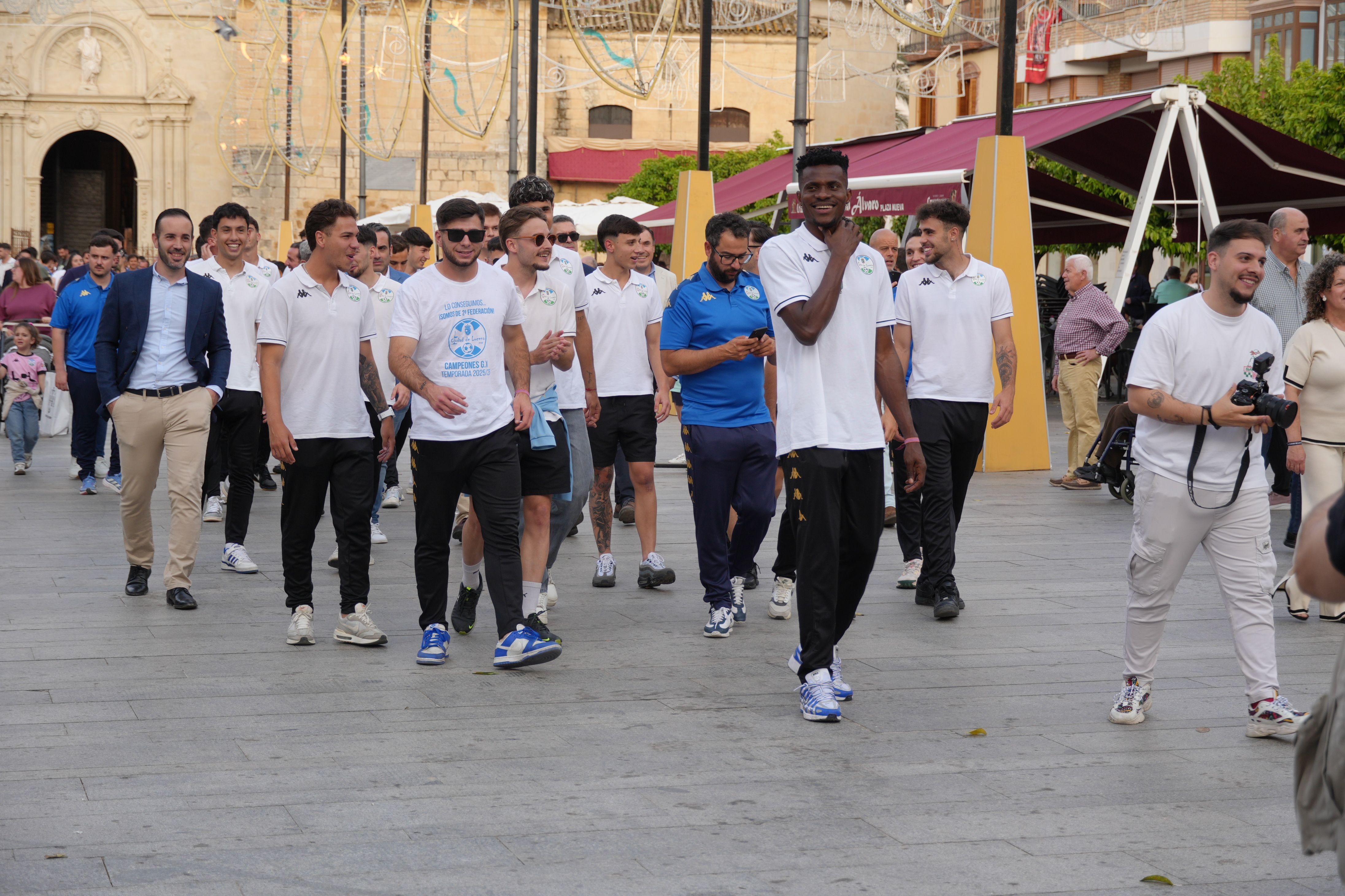 El Ciudad de Lucena celebra el ascenso a 2ª RFEF