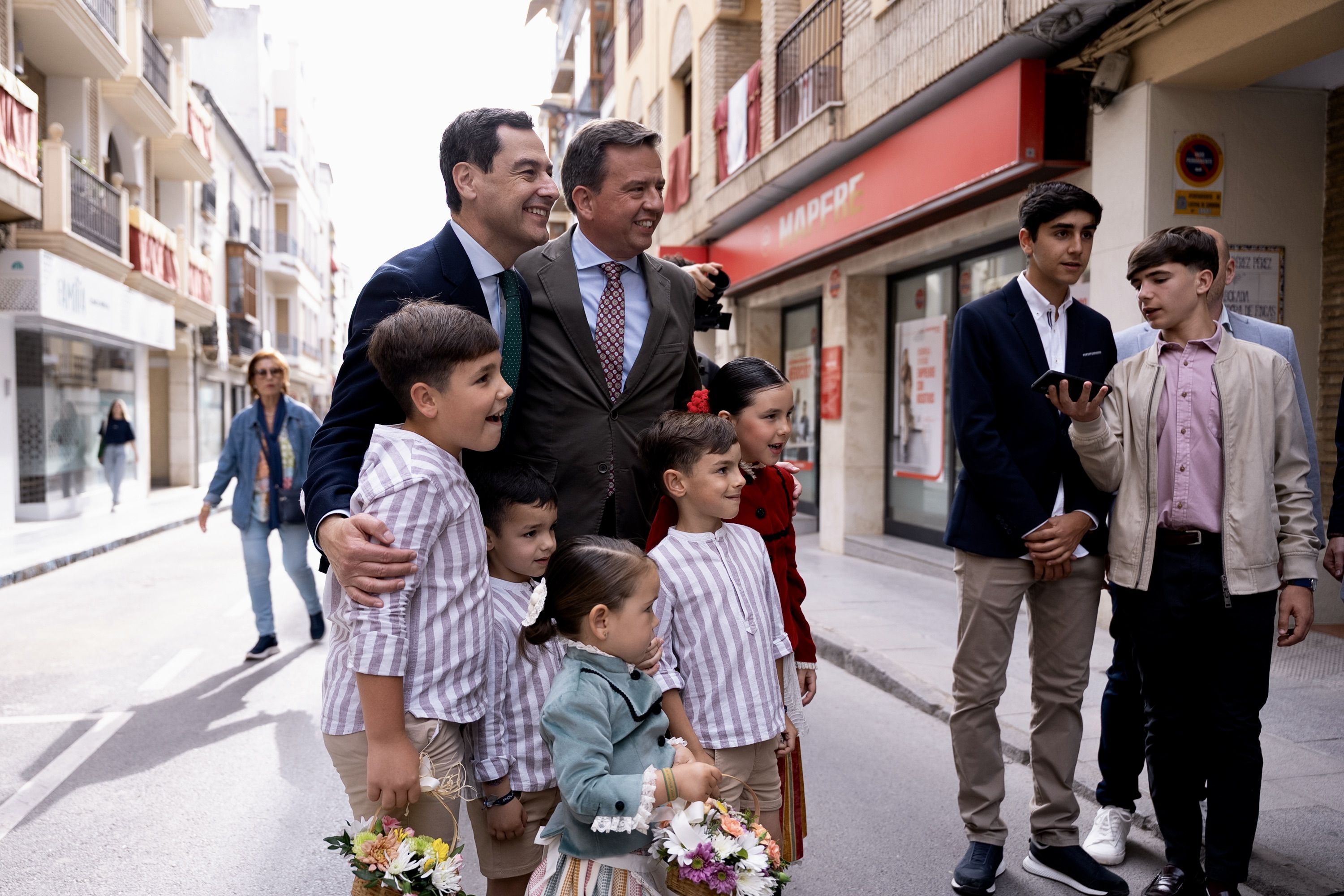 Elecciones Andaluzas / Visita de Juanma Moreno a Lucena