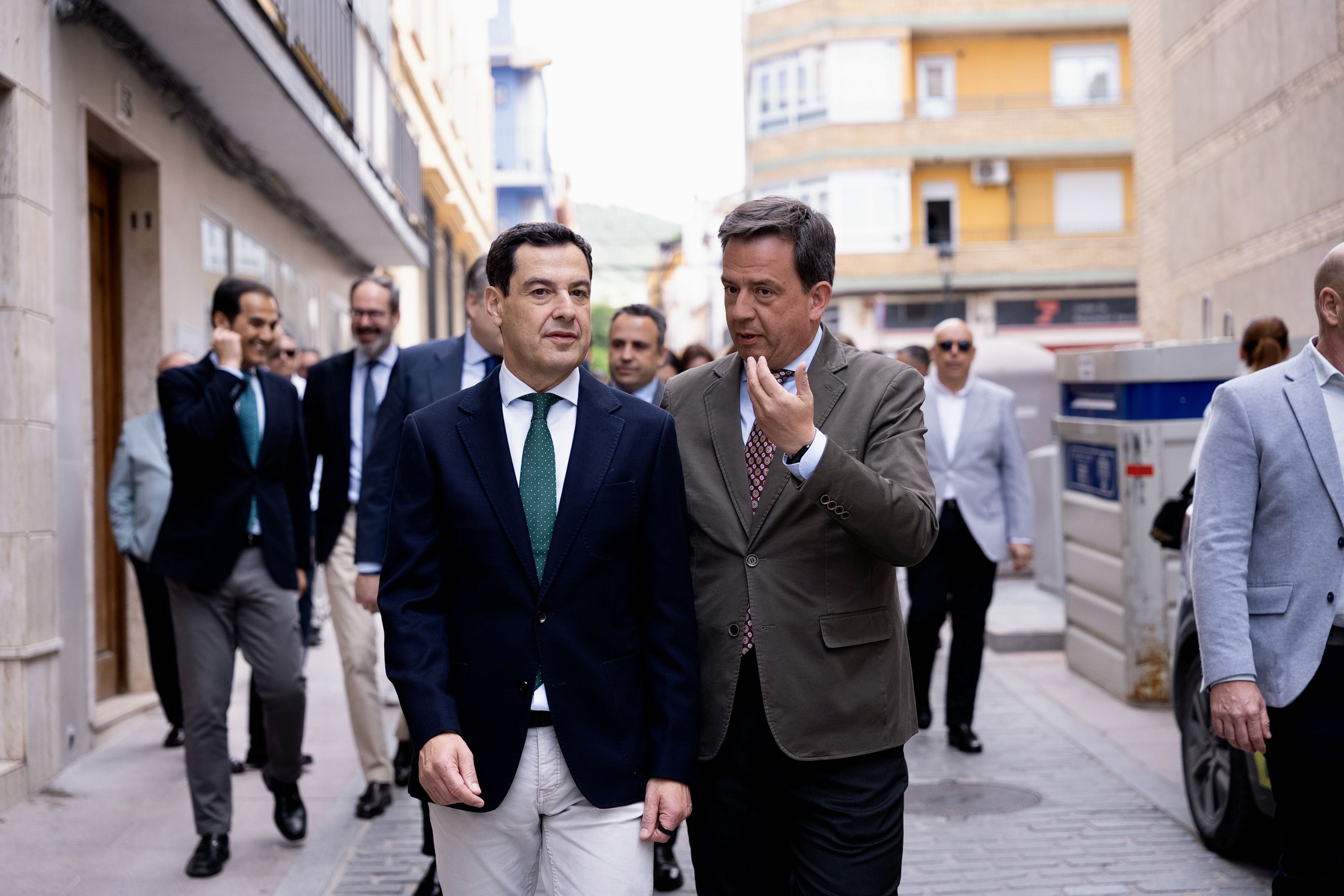Elecciones Andaluzas / Visita de Juanma Moreno a Lucena