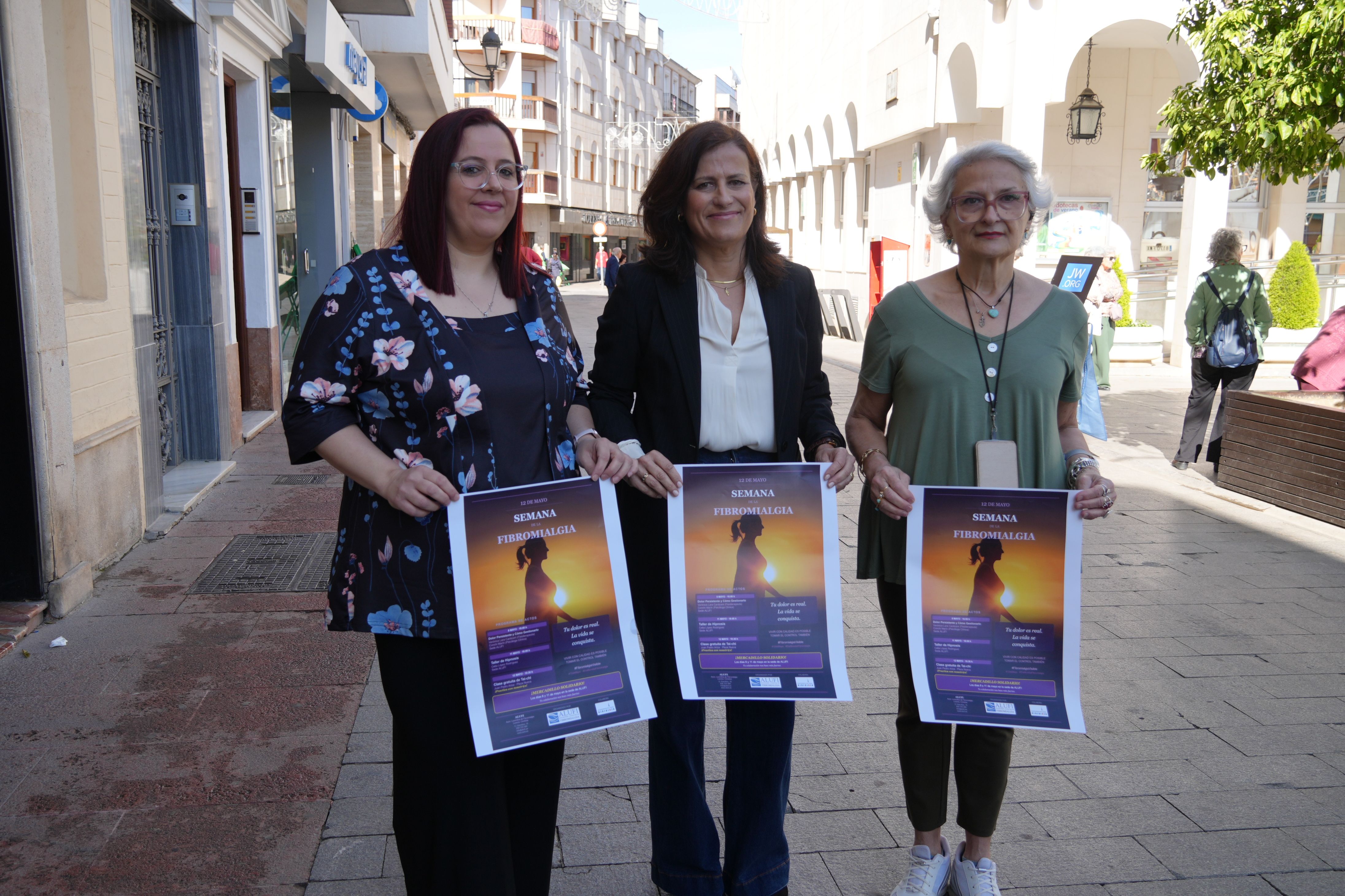 Un momento de la presentación de la Semana de la Fibromialgia 