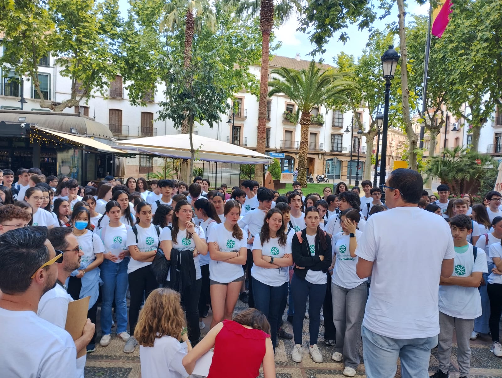 Un momento de la XXII Yincana Matemática de Lucena Un momento de la XXII Yincana Matemática de Lucena