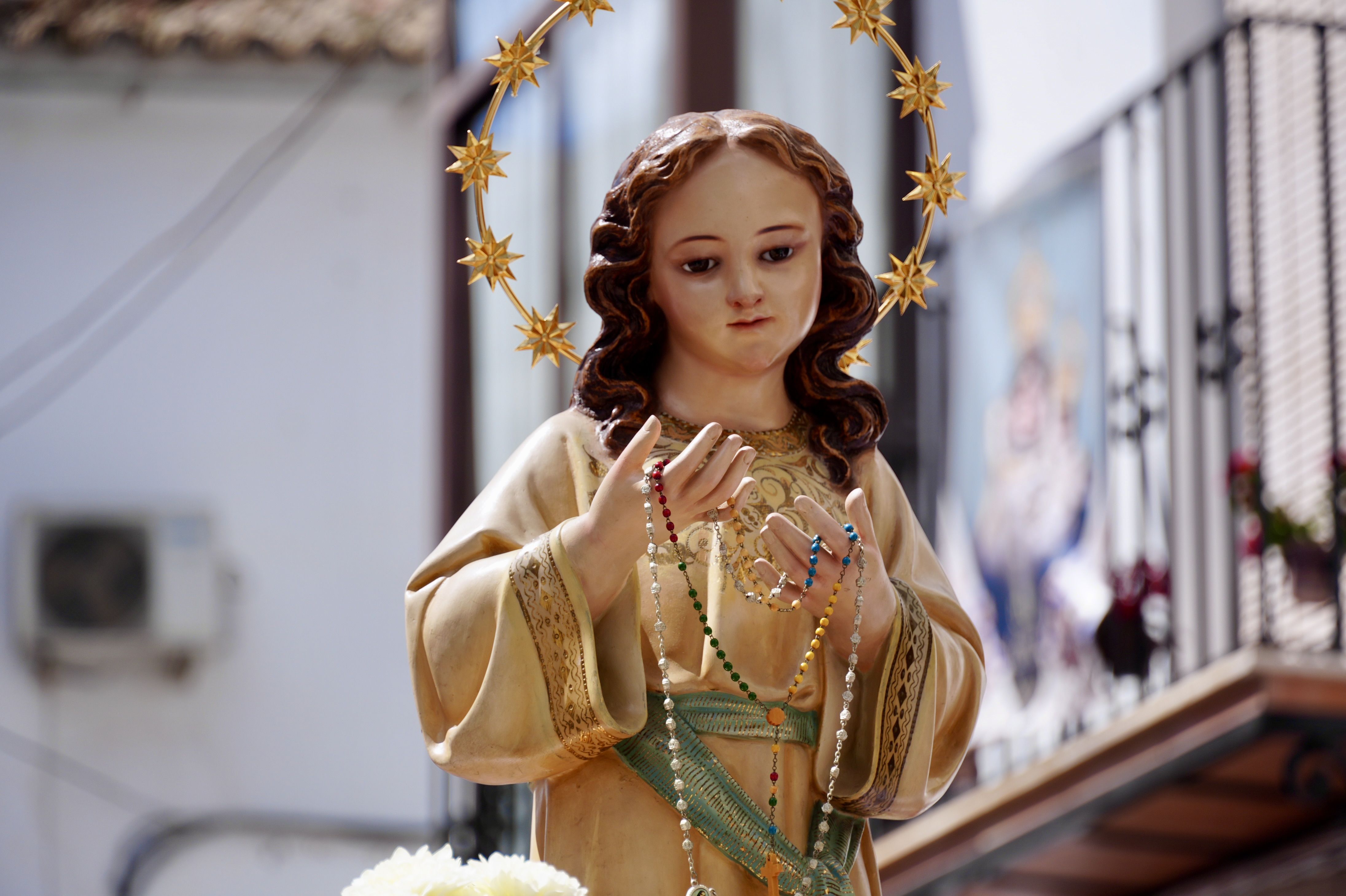 Procesión de la Virgen Niña del Colegio de La Purísima
