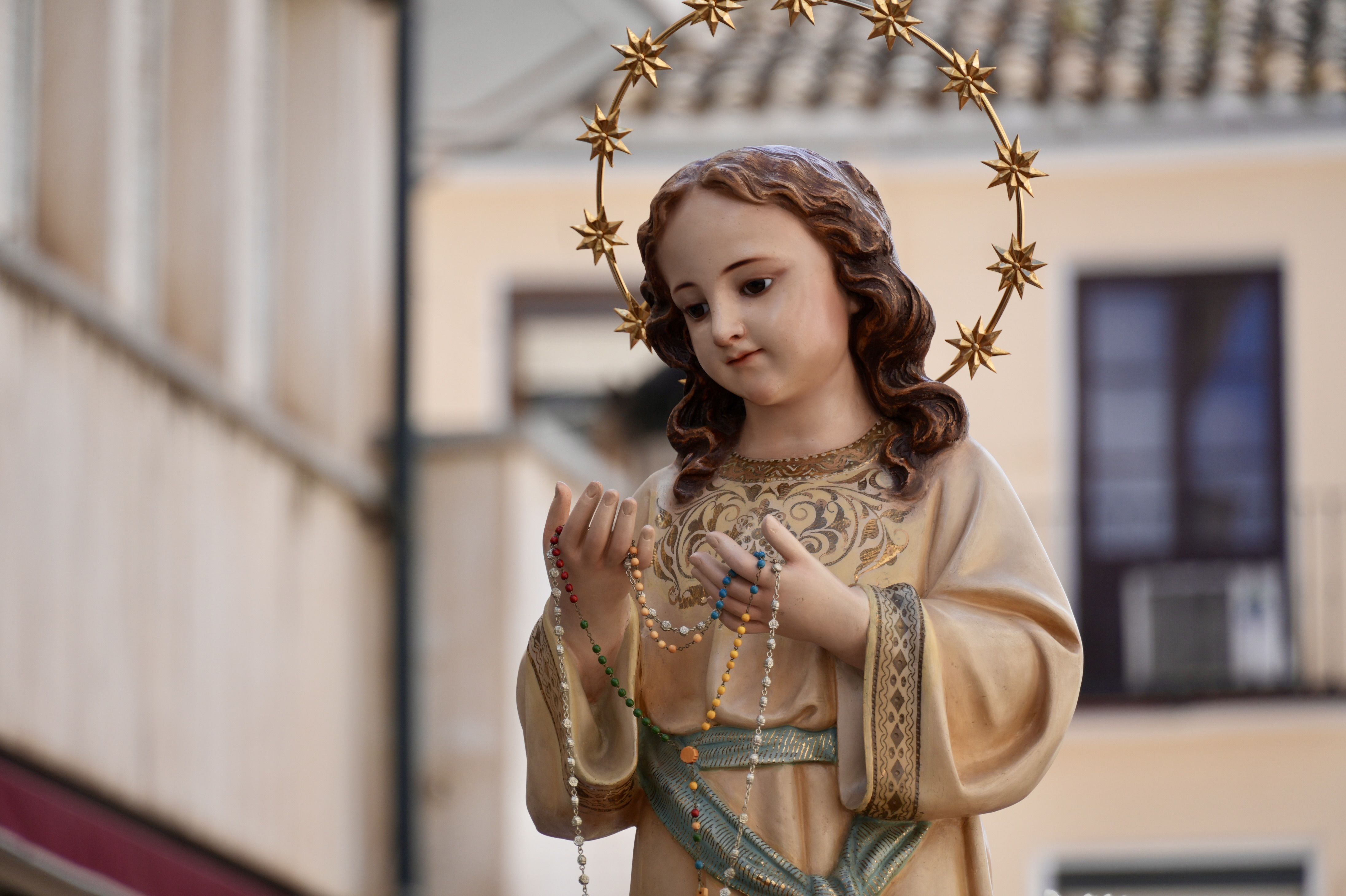 Procesión de la Virgen Niña del Colegio de La Purísima