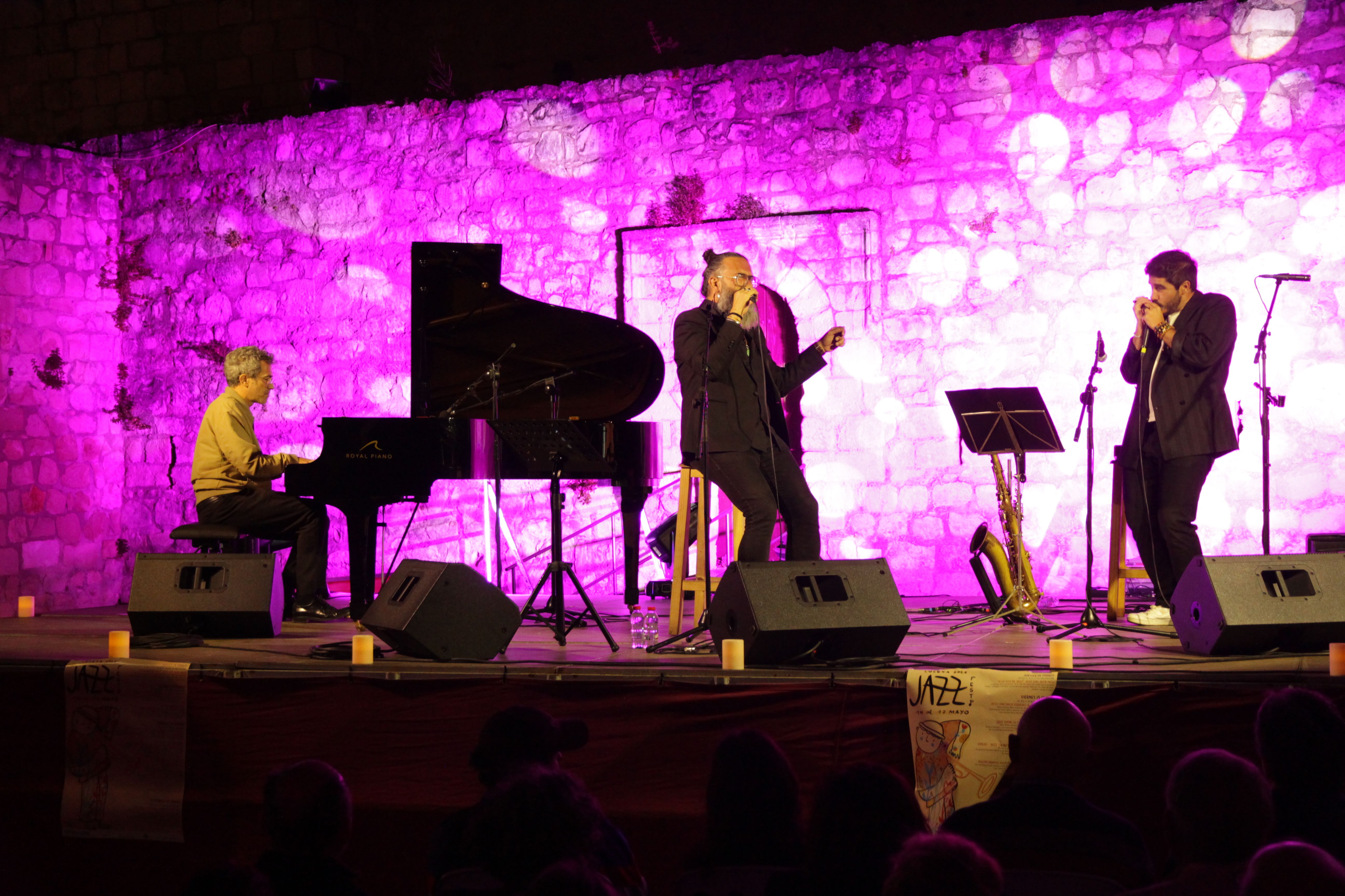 José Luis Jaén Trío abrió ayer el Lucena Jazz Fest 