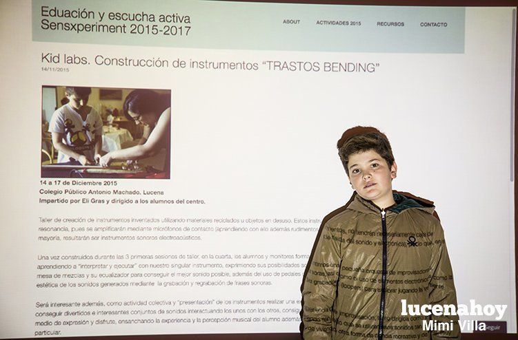 Foto-Galería: Aprender jugando a escuchar con 'Sensxperiment': una experiencia sonora en el ámbito escolar Foto-Galería: Aprender jugando a escuchar con 'Sensxperiment': una experiencia sonora en el ámbito escolar