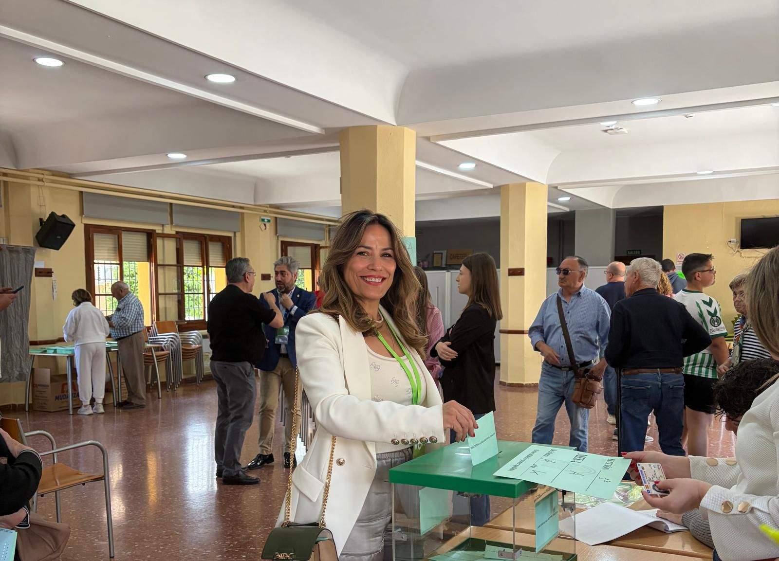 Eva González, candidata de Vox. Elecciones Andaluzas 2026. Foto: Vox