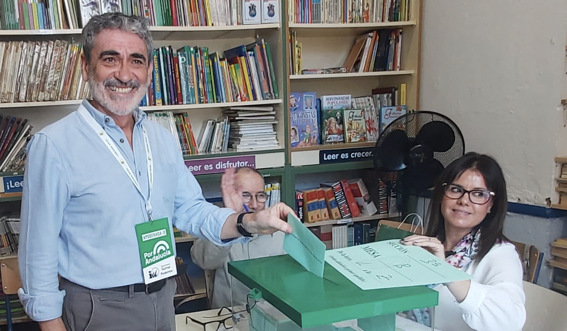 Miguel Villa, portavoz municipal de IU. Elecciones Andaluzas 2026. Foto: IU