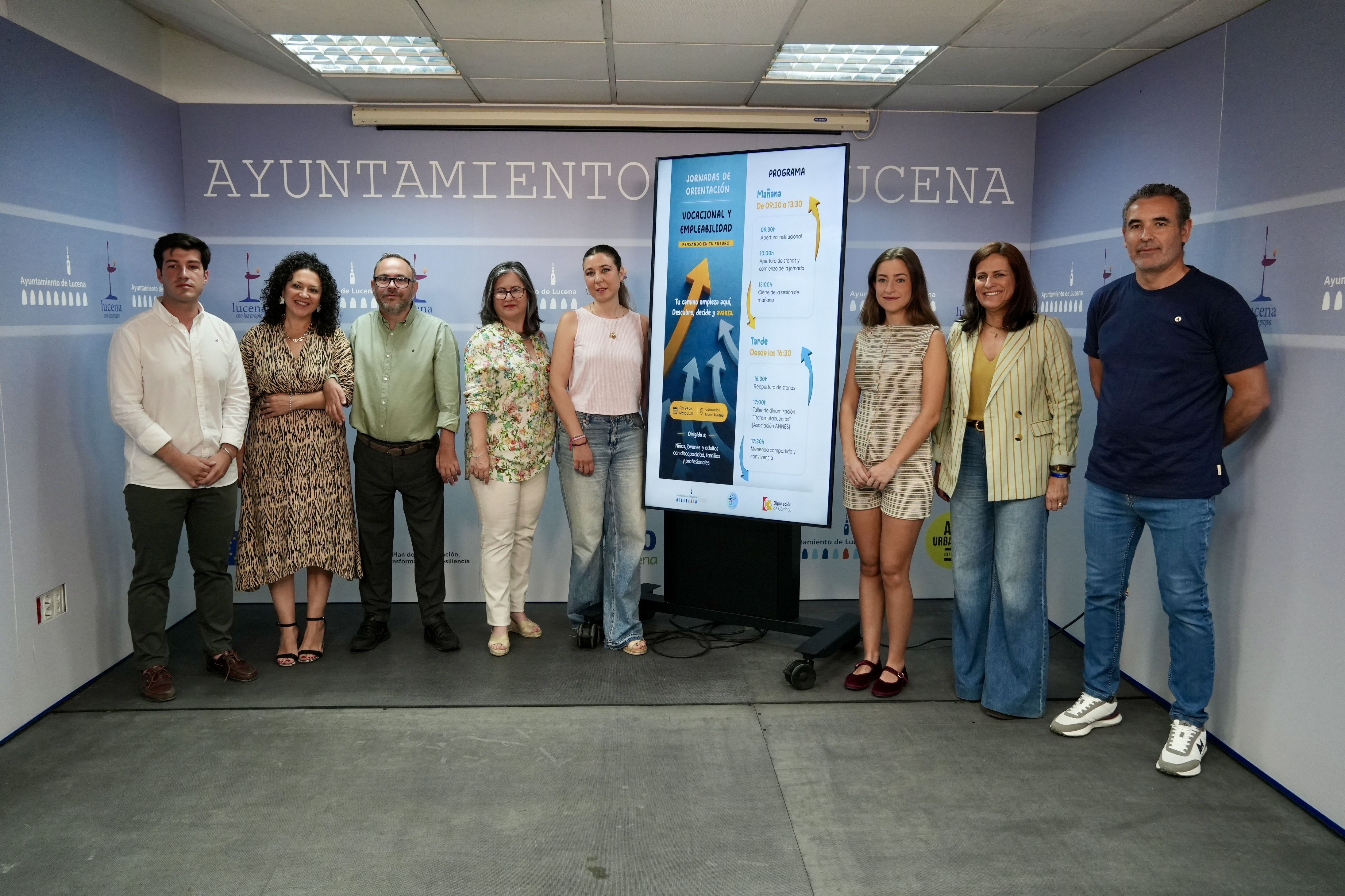 Presentación de las primeras Jornadas de Orientación Vocacional y Empleabilidad para Personas con Discapacidad “Pensando en tu futuro” Presentación de las primeras Jornadas de Orientación Vocacional y Empleabilidad para Personas con Discapacidad “Pensando en tu futuro”