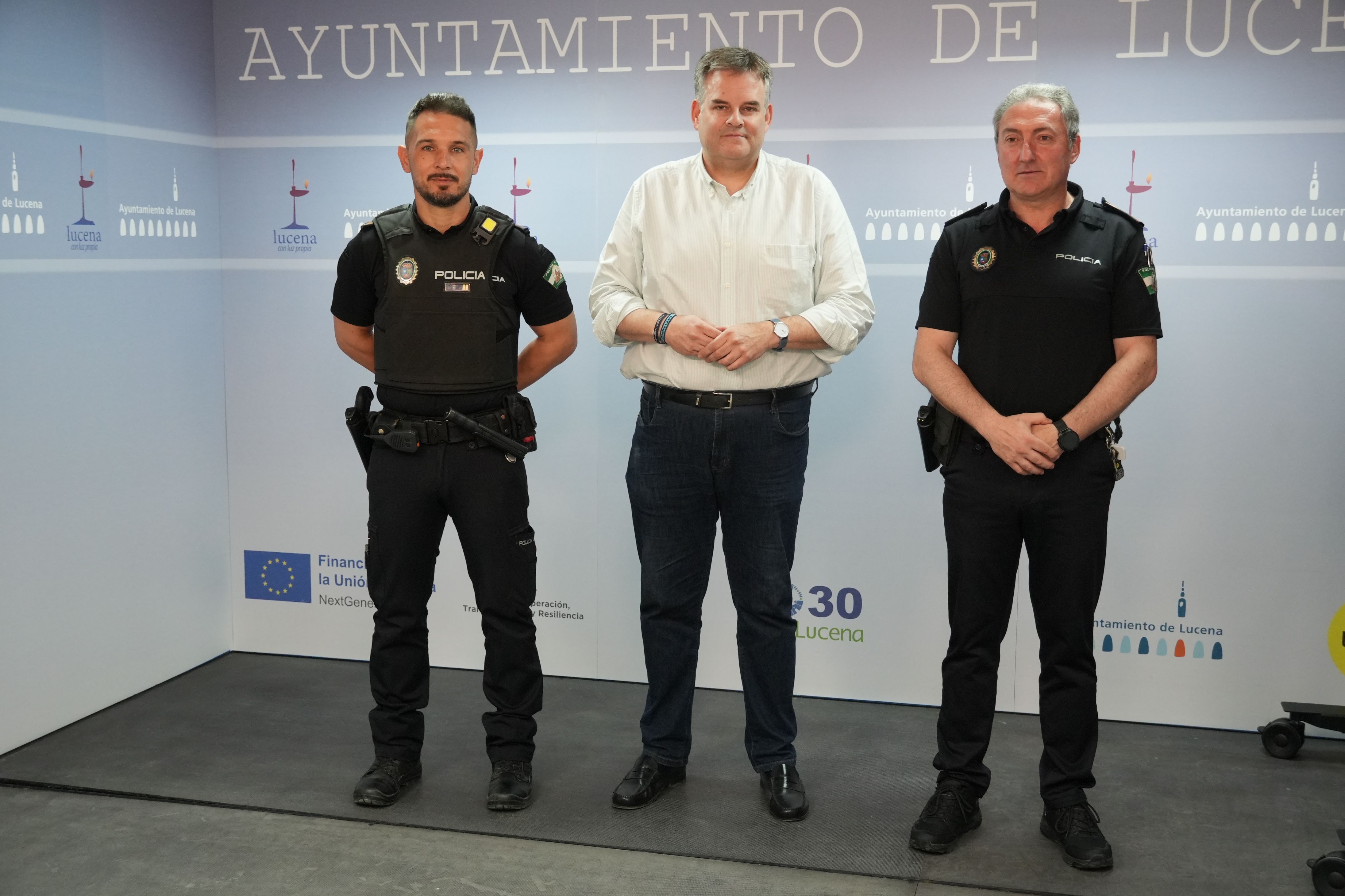 Presentación de la nueva red de cámaras de vigilancia y control de tráfico de Lucena