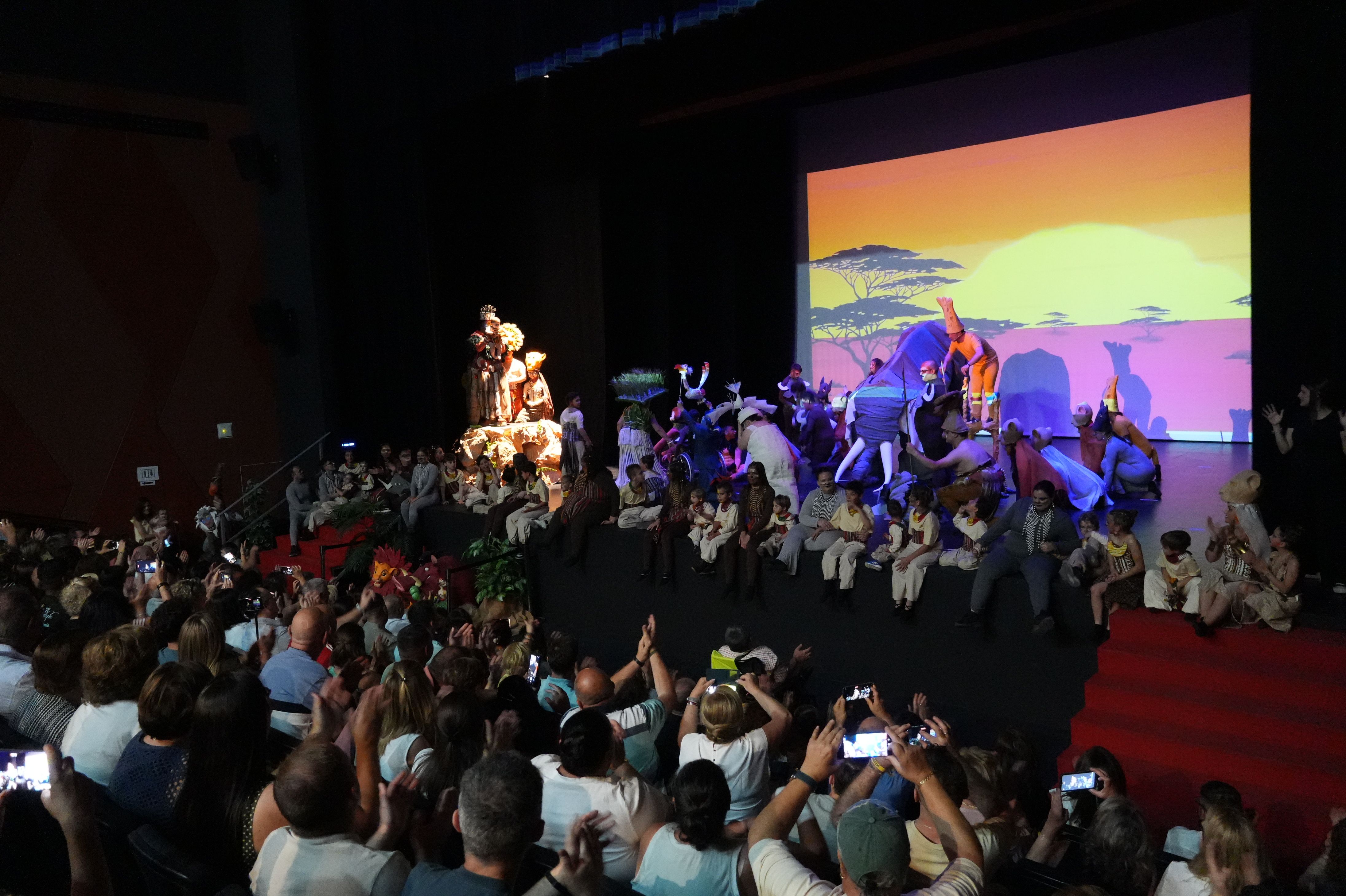 Representación del musical inclusivo El Rey León: El ReencuentroDSC02784