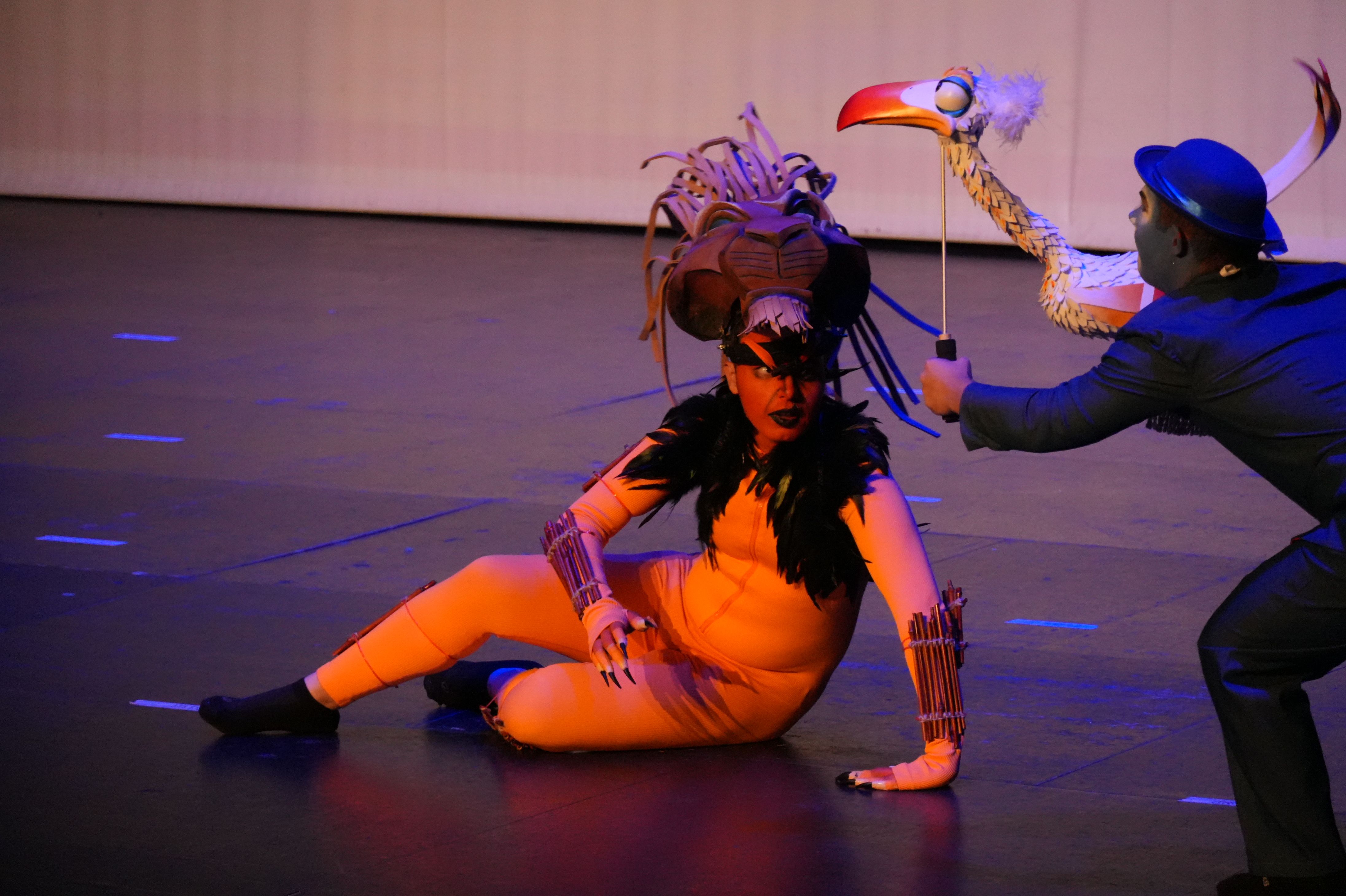 Representación del musical inclusivo El Rey León: El Reencuentro