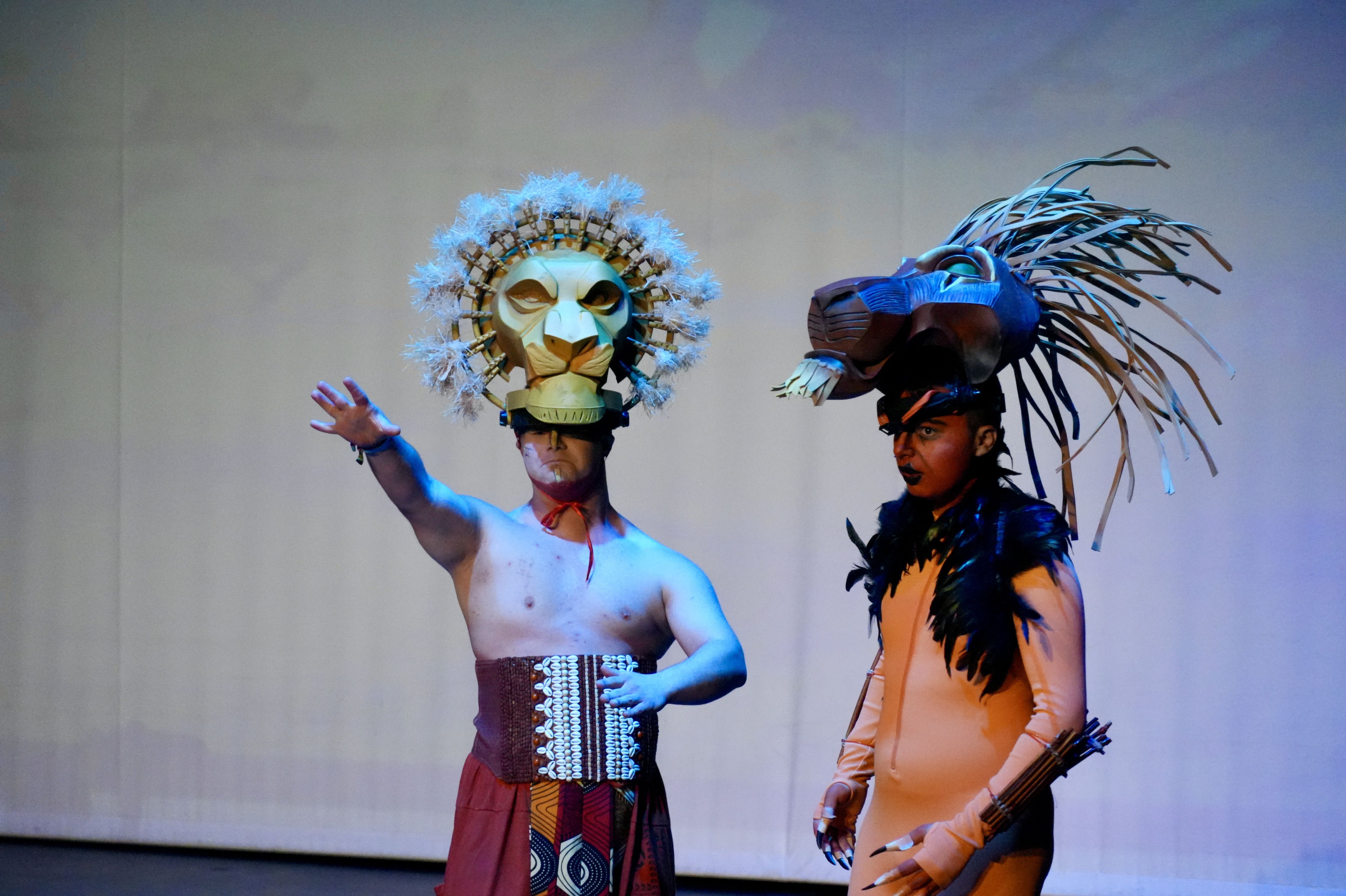 Representación del musical inclusivo El Rey León: El Reencuentro