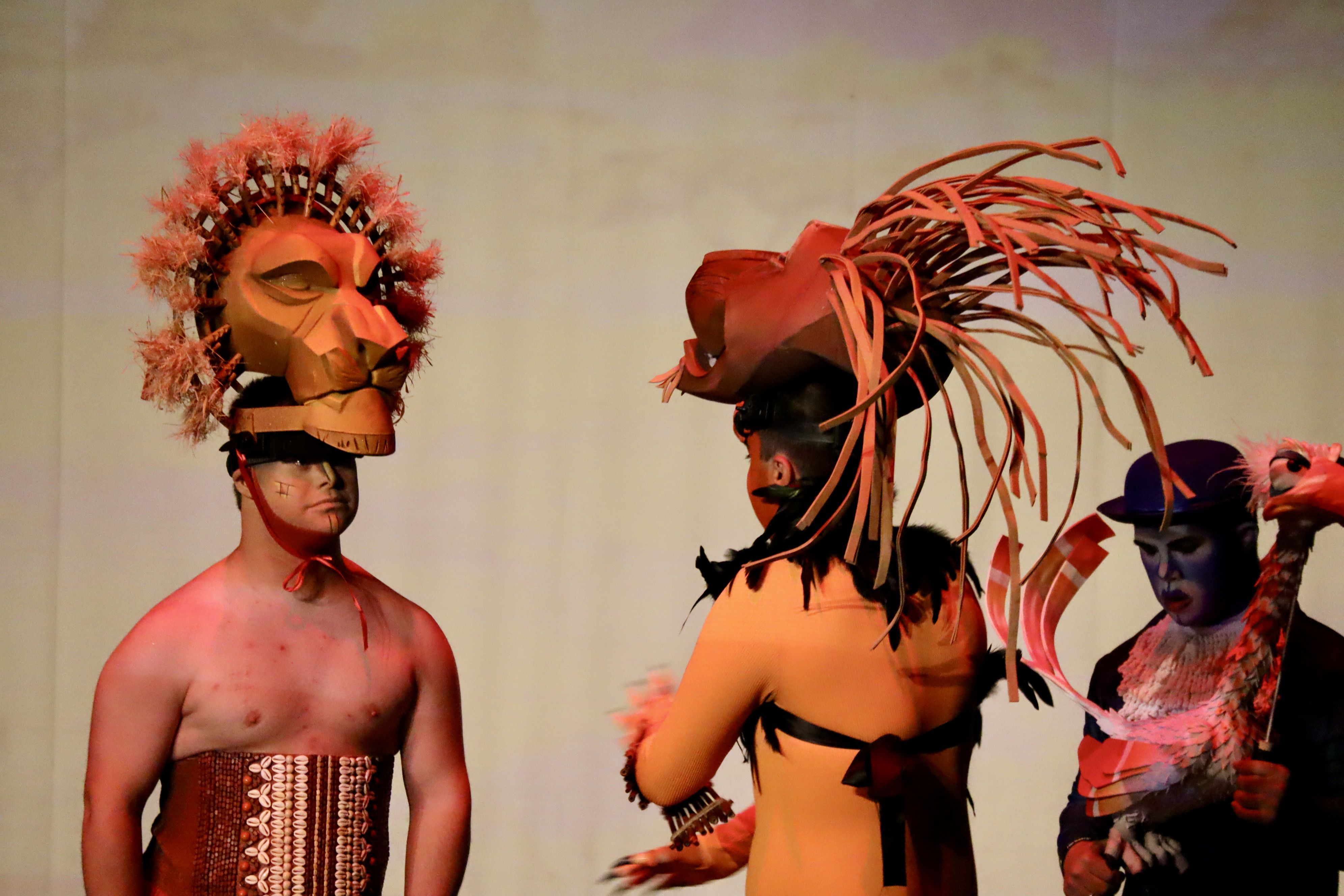 Representación del musical inclusivo El Rey León: El Reencuentro