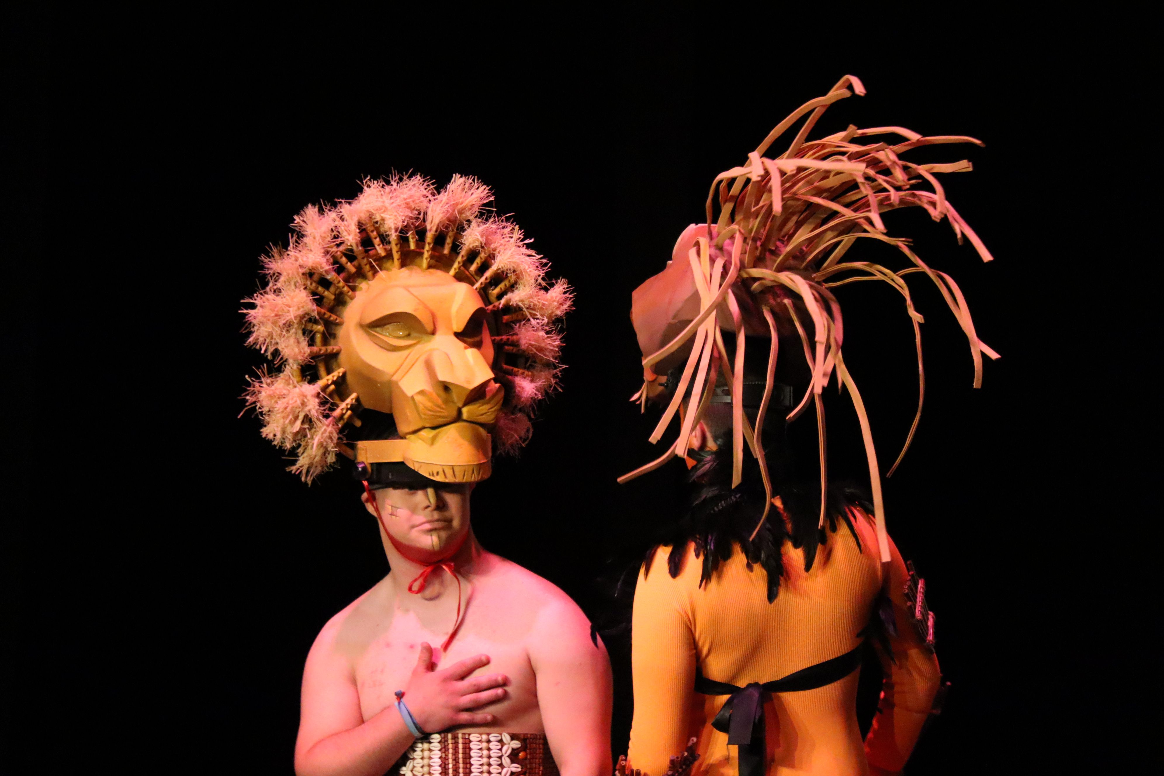 Representación del musical inclusivo El Rey León: El Reencuentro