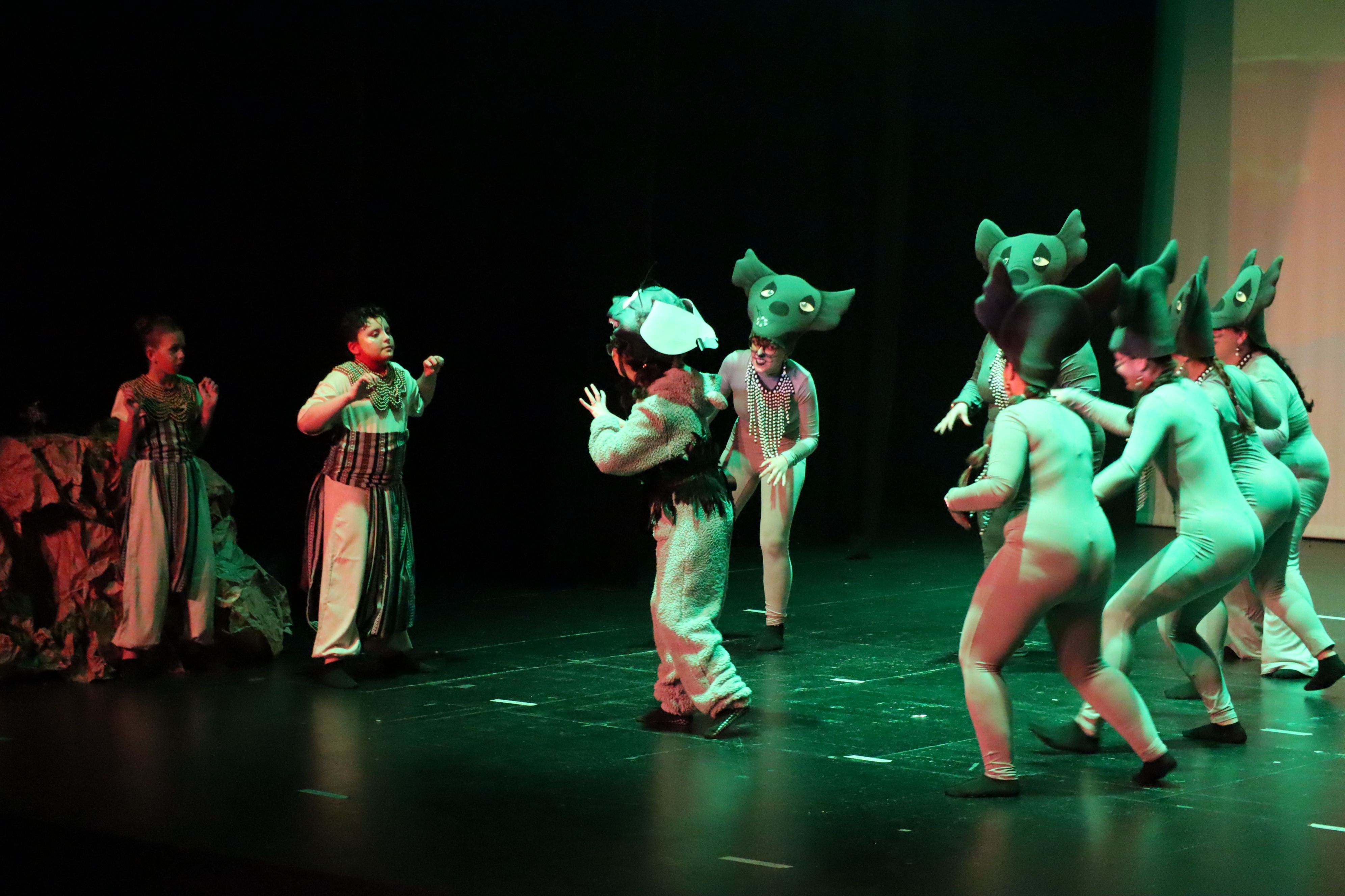 Representación del musical inclusivo El Rey León: El Reencuentro