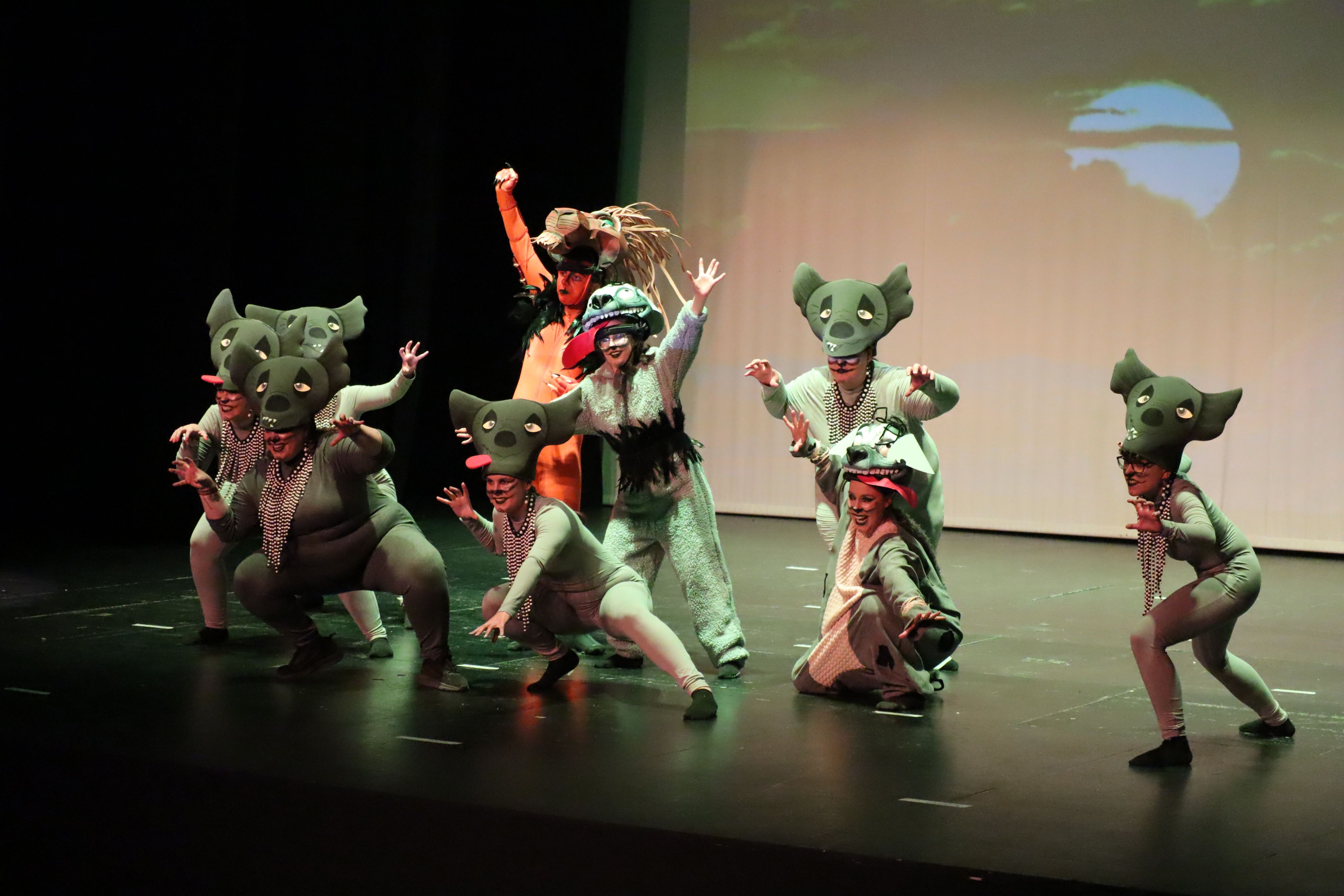 Representación del musical inclusivo El Rey León: El Reencuentro